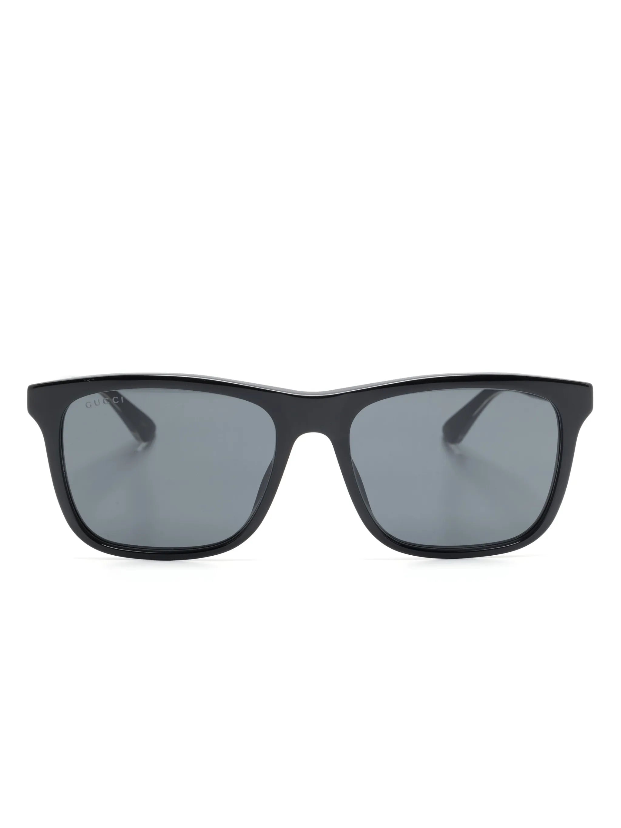 Web-stripe sunglasses