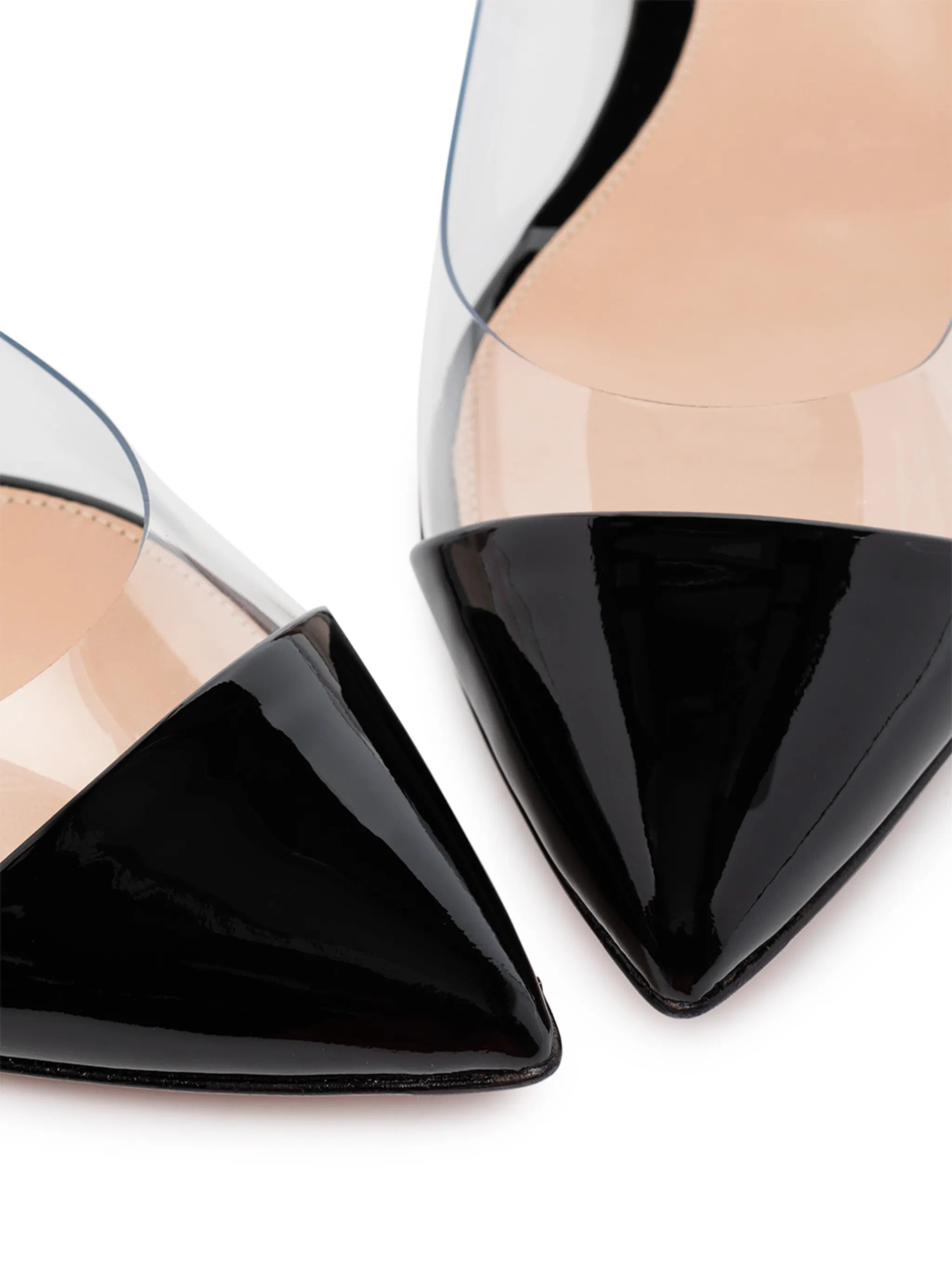 Plexi ballerina shoes