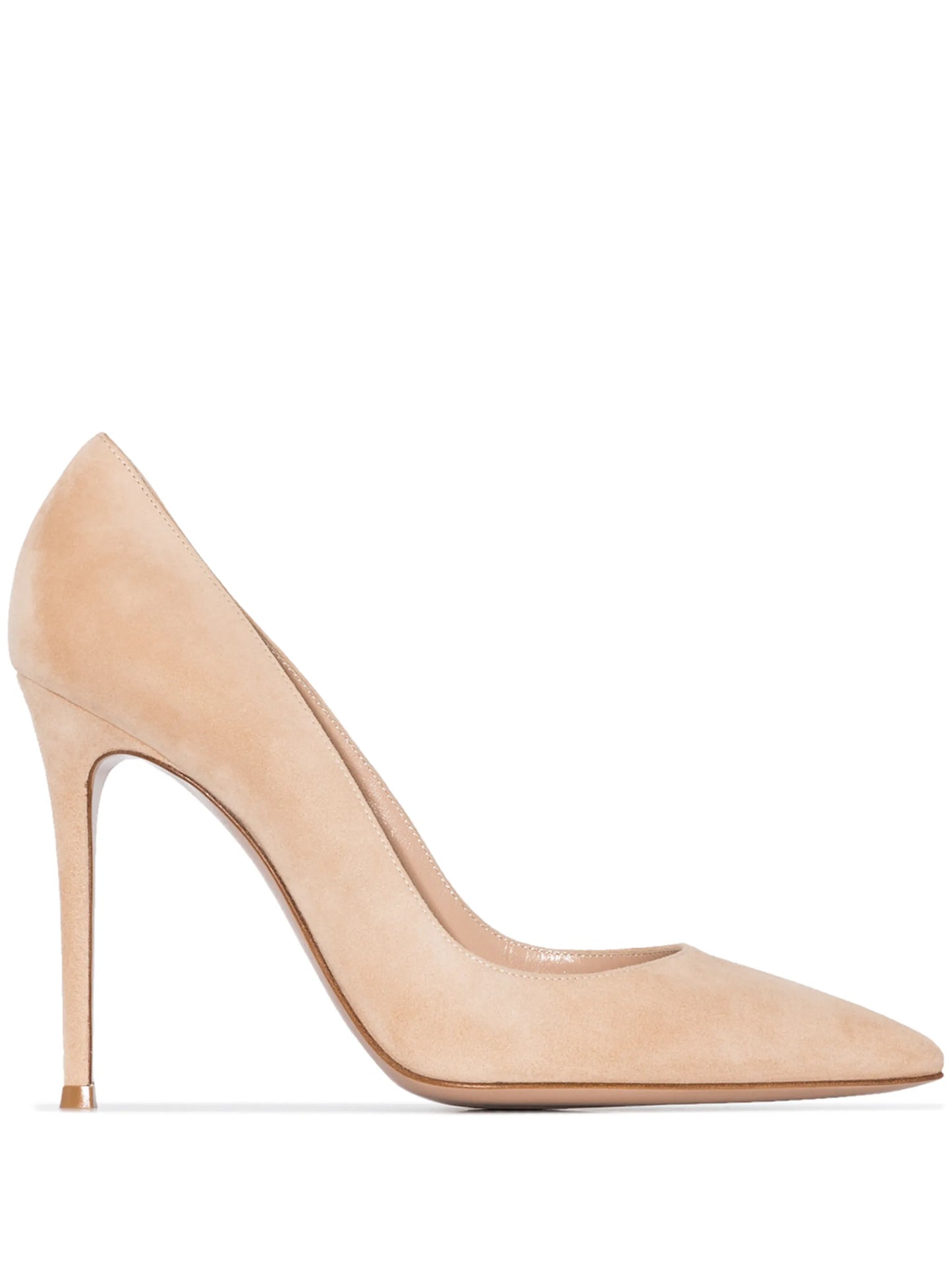 suede 105mm pumps