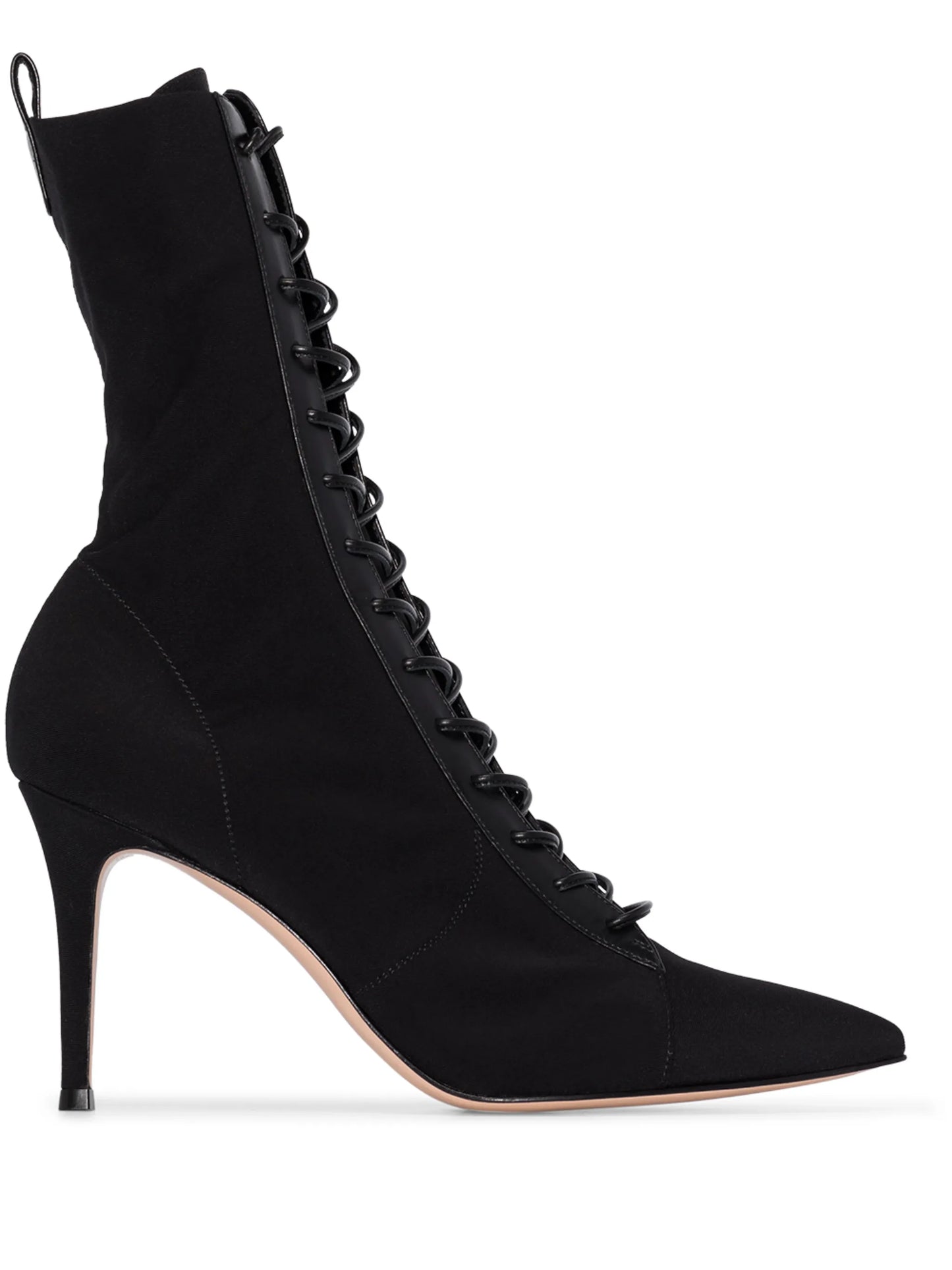 85mm lace-up sock boots