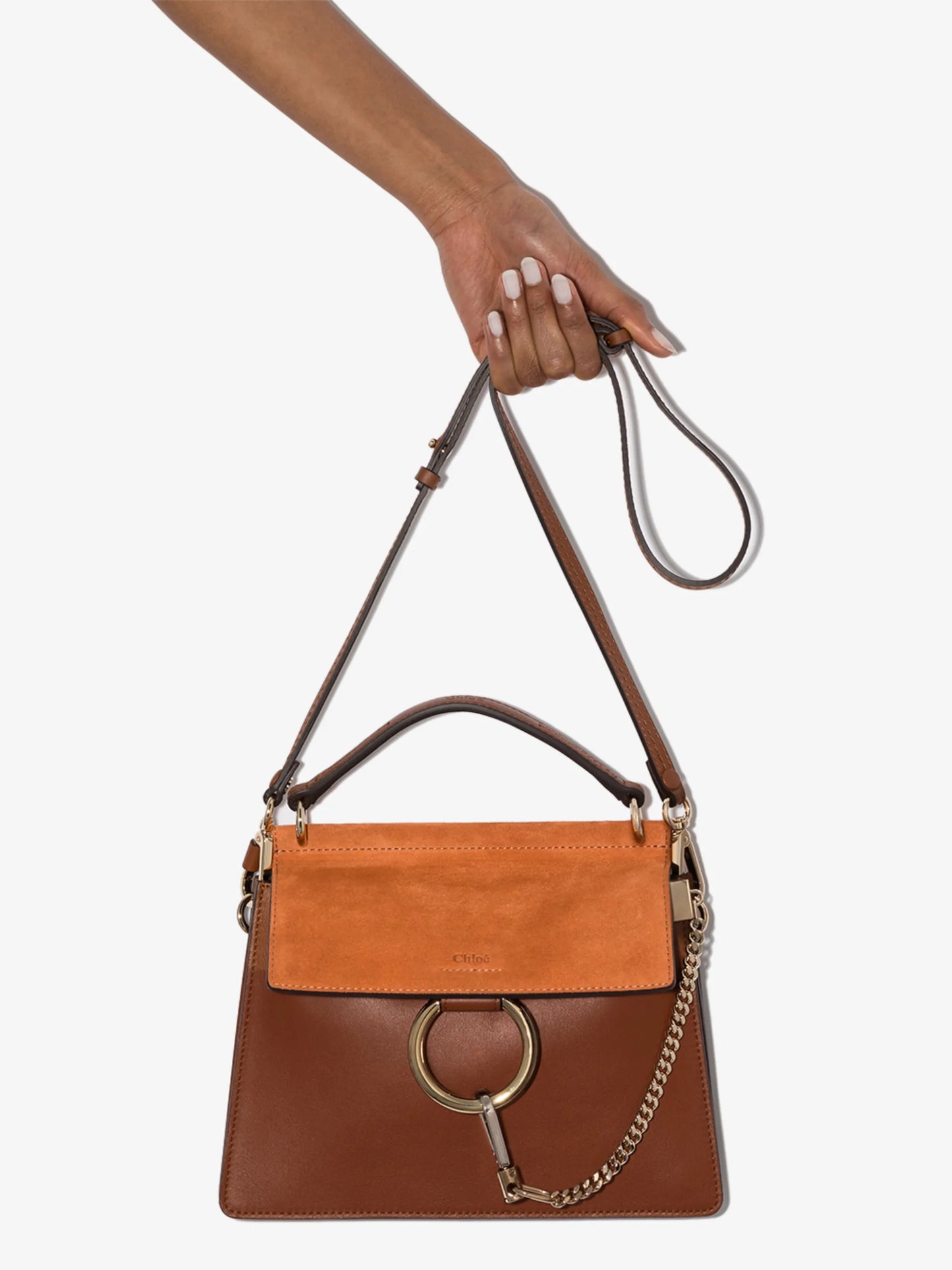 small Faye top-handle bag