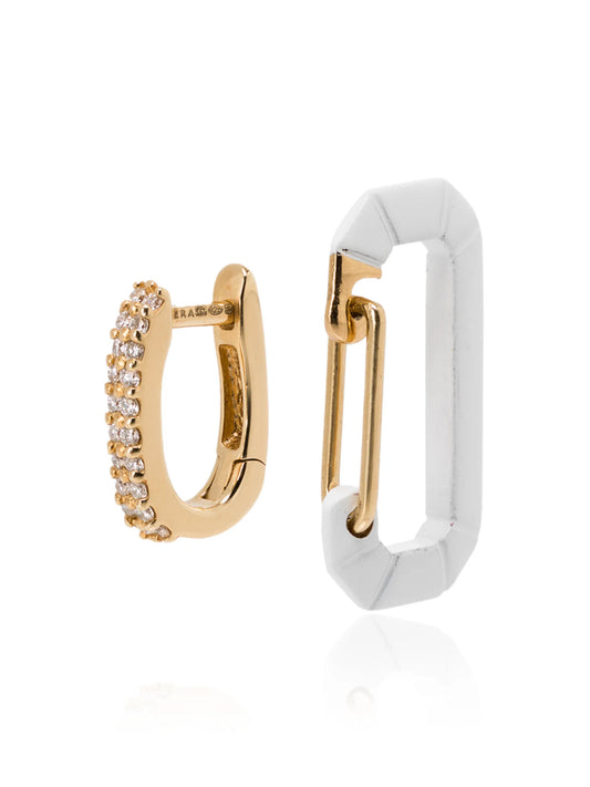 18kt yellow gold Chiara diamond earring