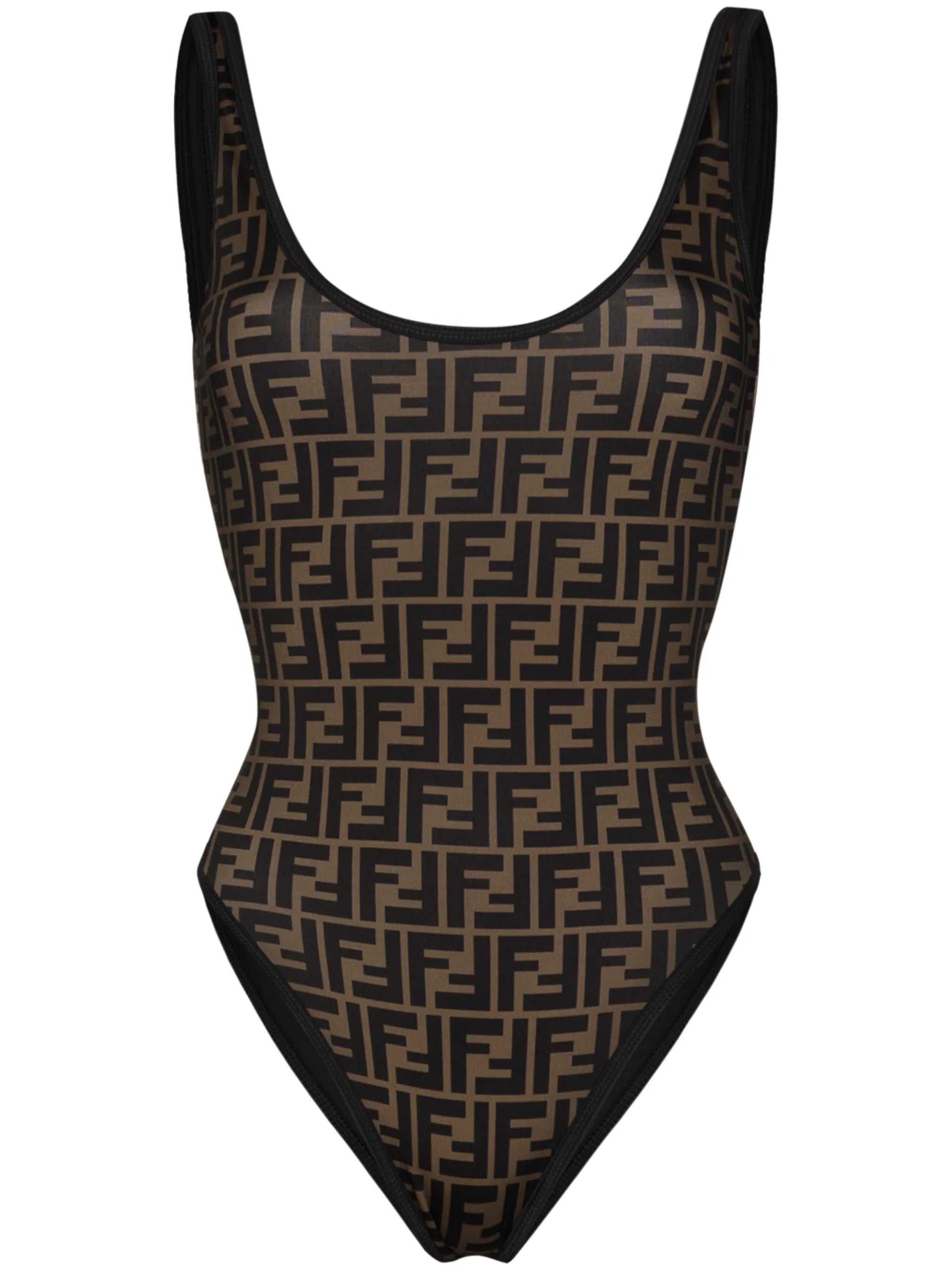 FF logo print swimsuit