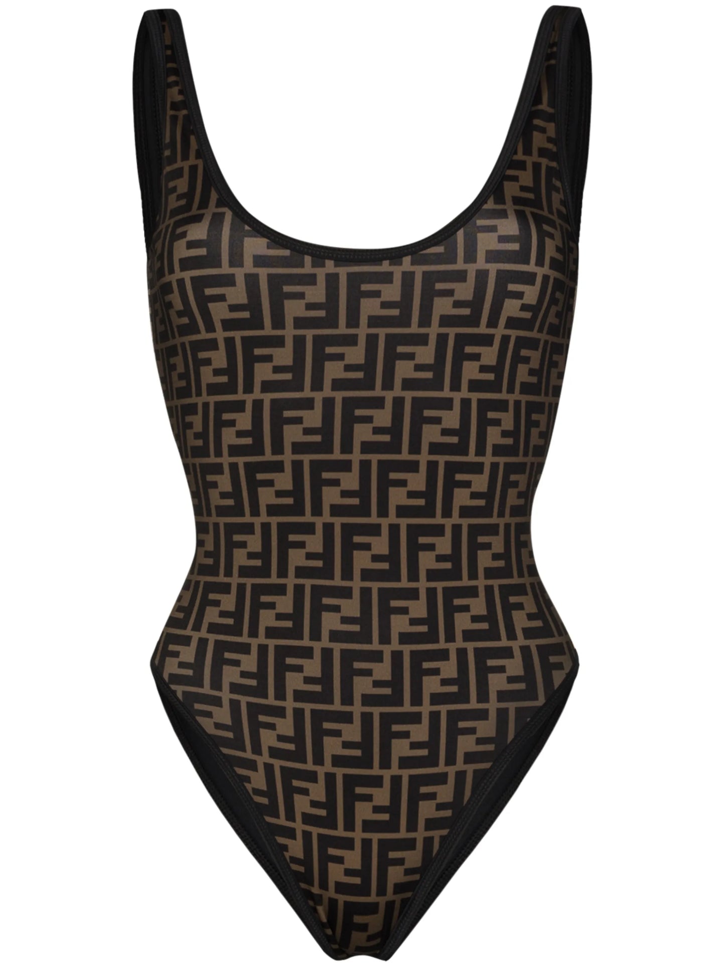 FF logo print swimsuit