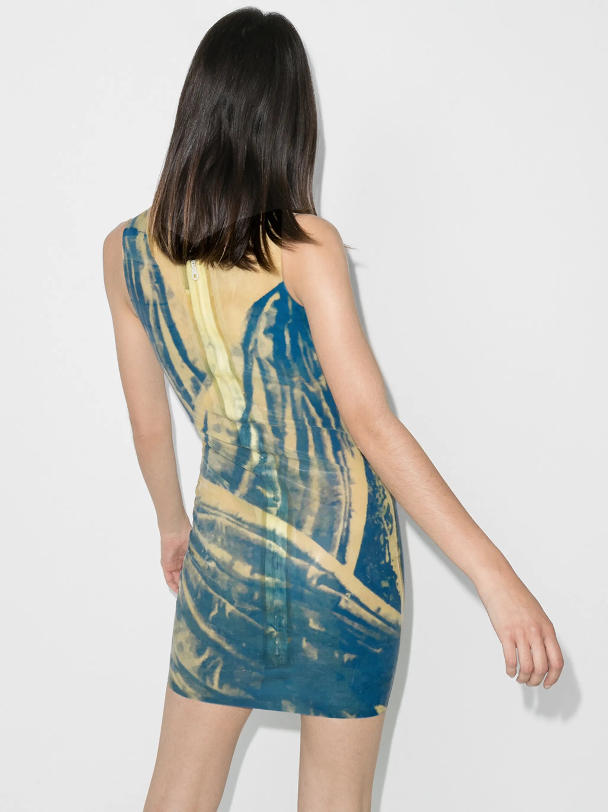 After Hours graphic print dress