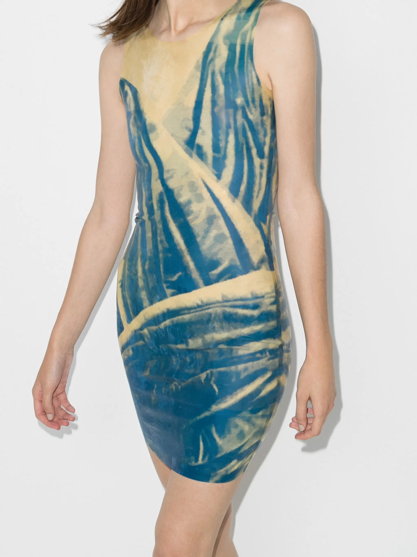 After Hours graphic print dress