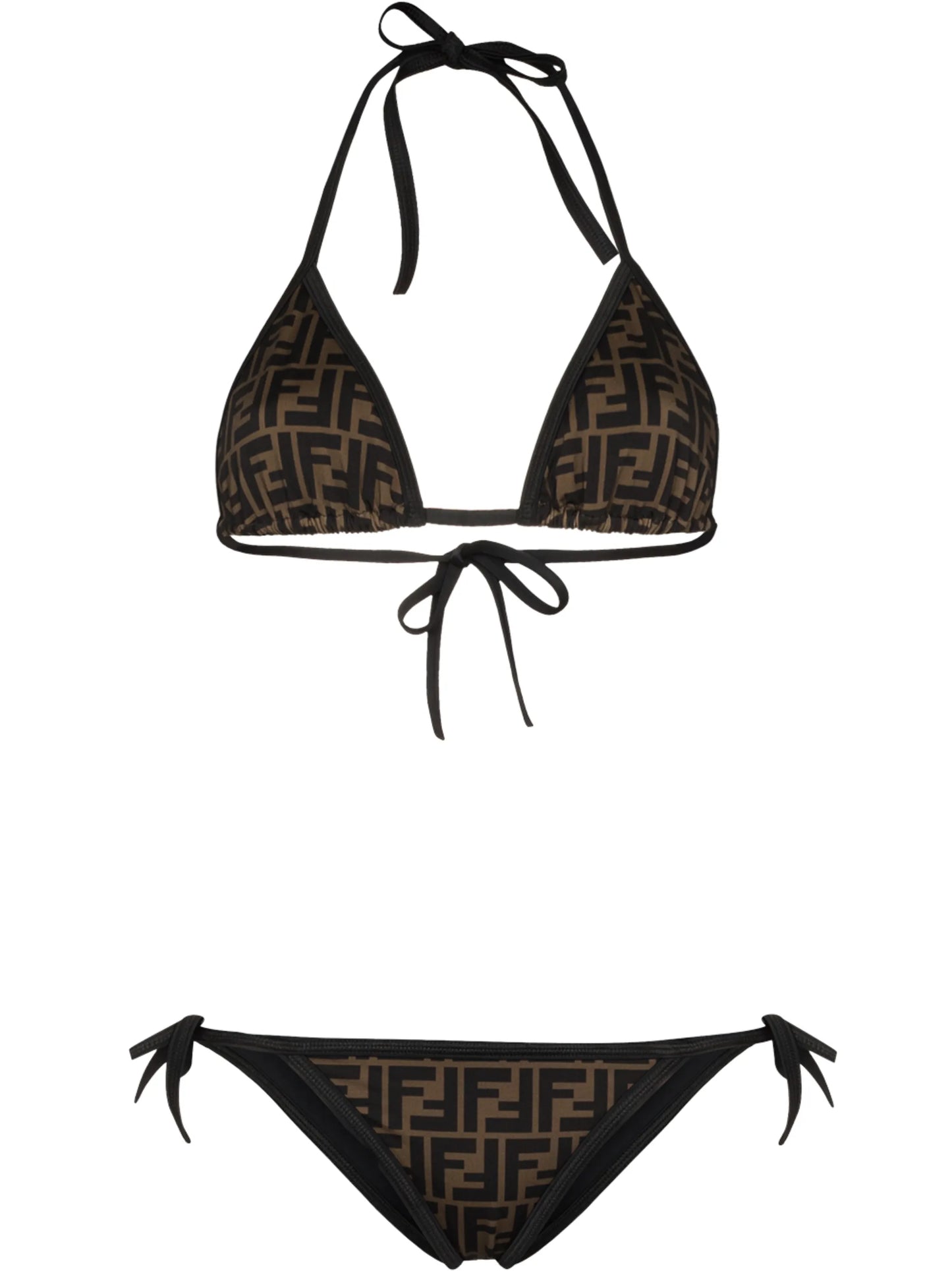 FF-print triangle bikini