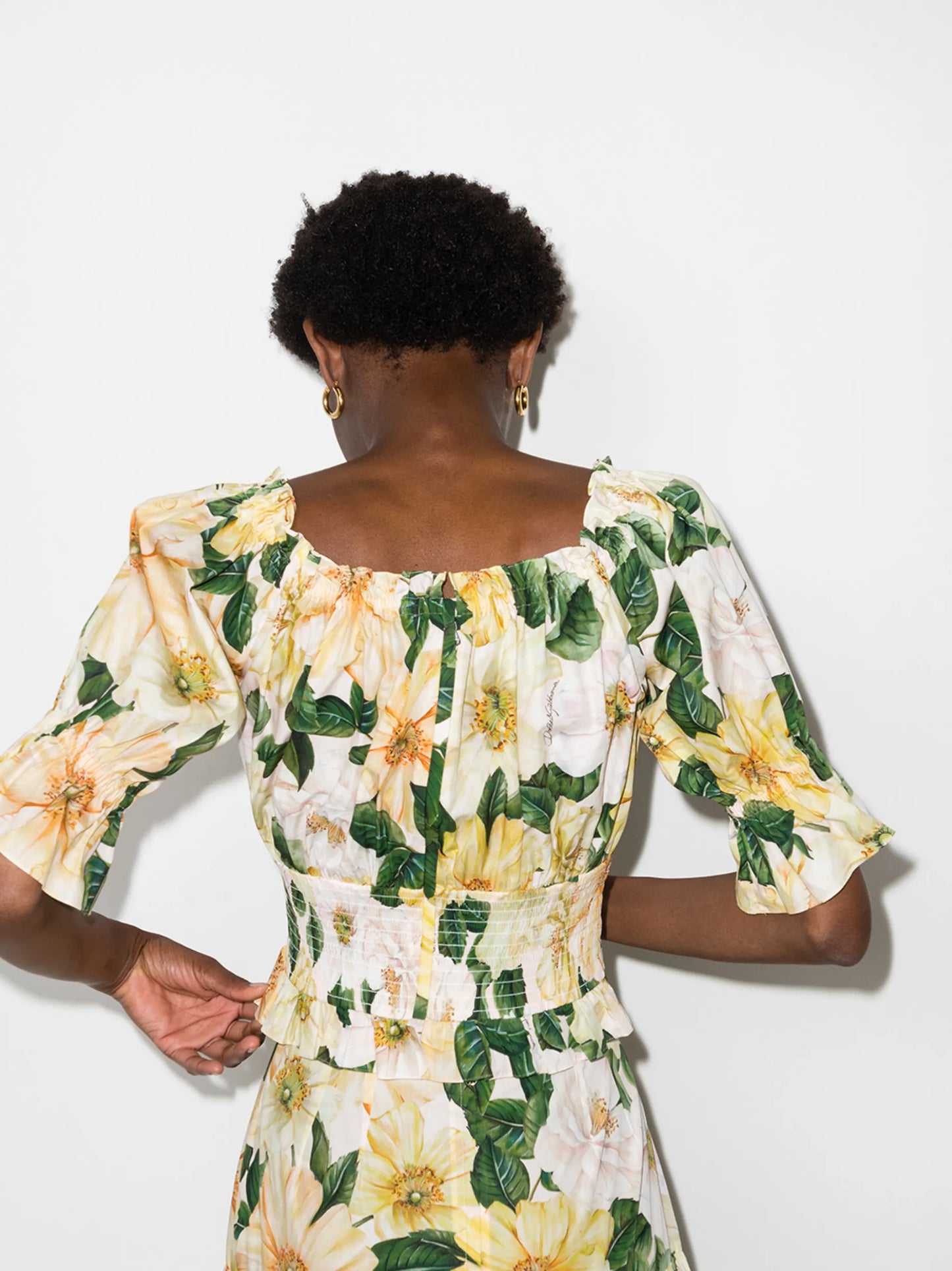 Camelia off-shoulder top