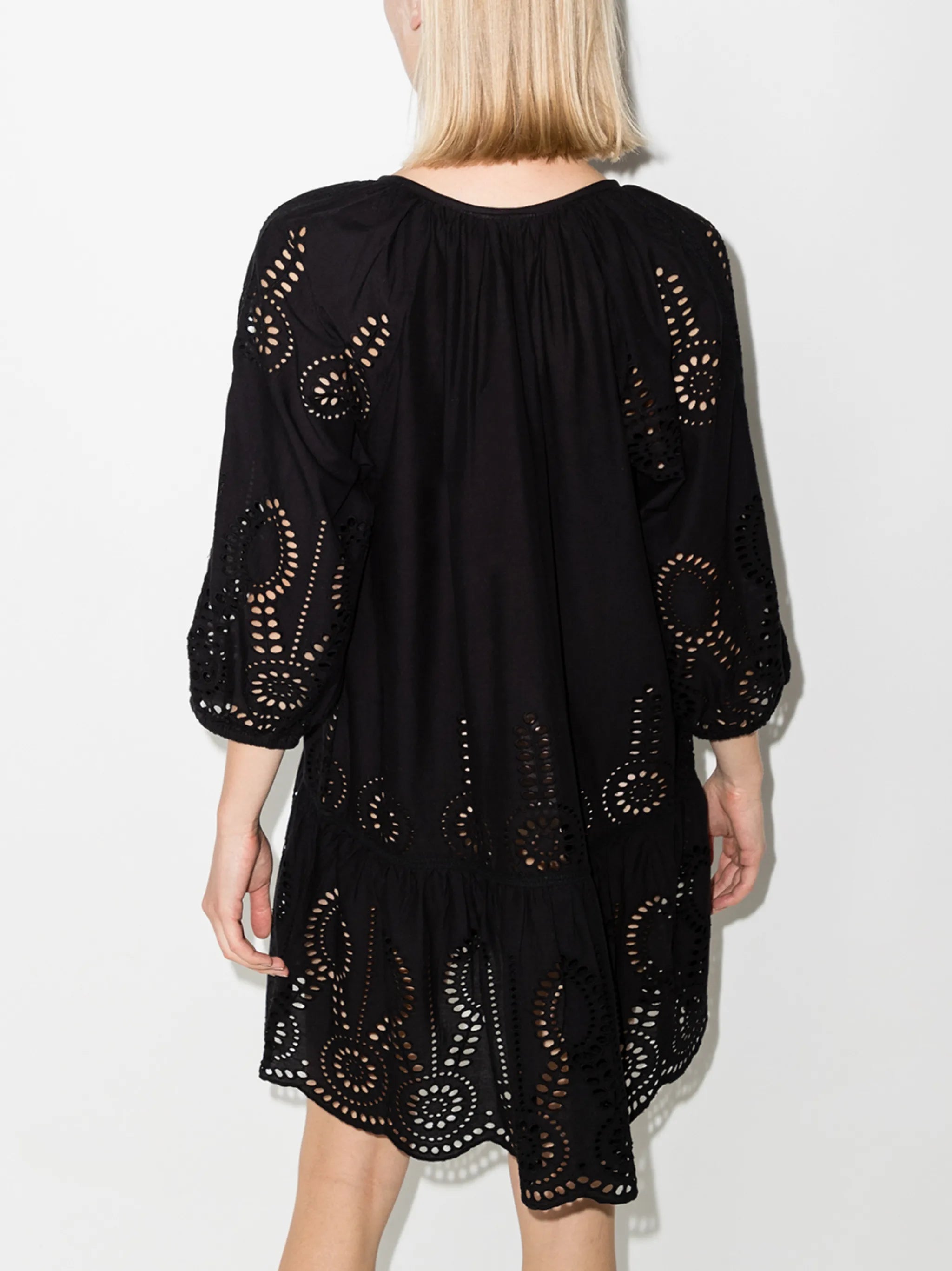 Ashley broderie anglaise kaftan dress