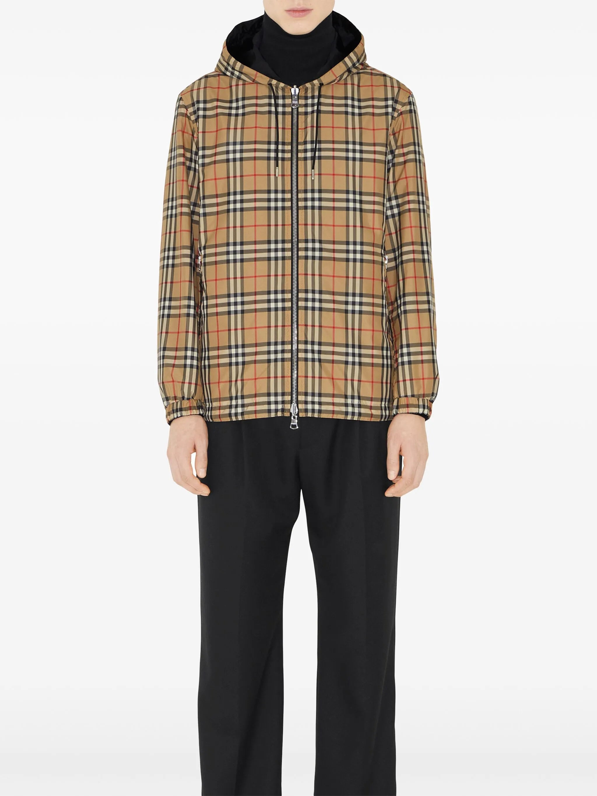 reversible Check jacket