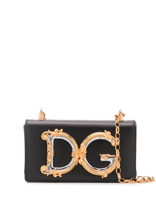 DG Girls leather mini bag