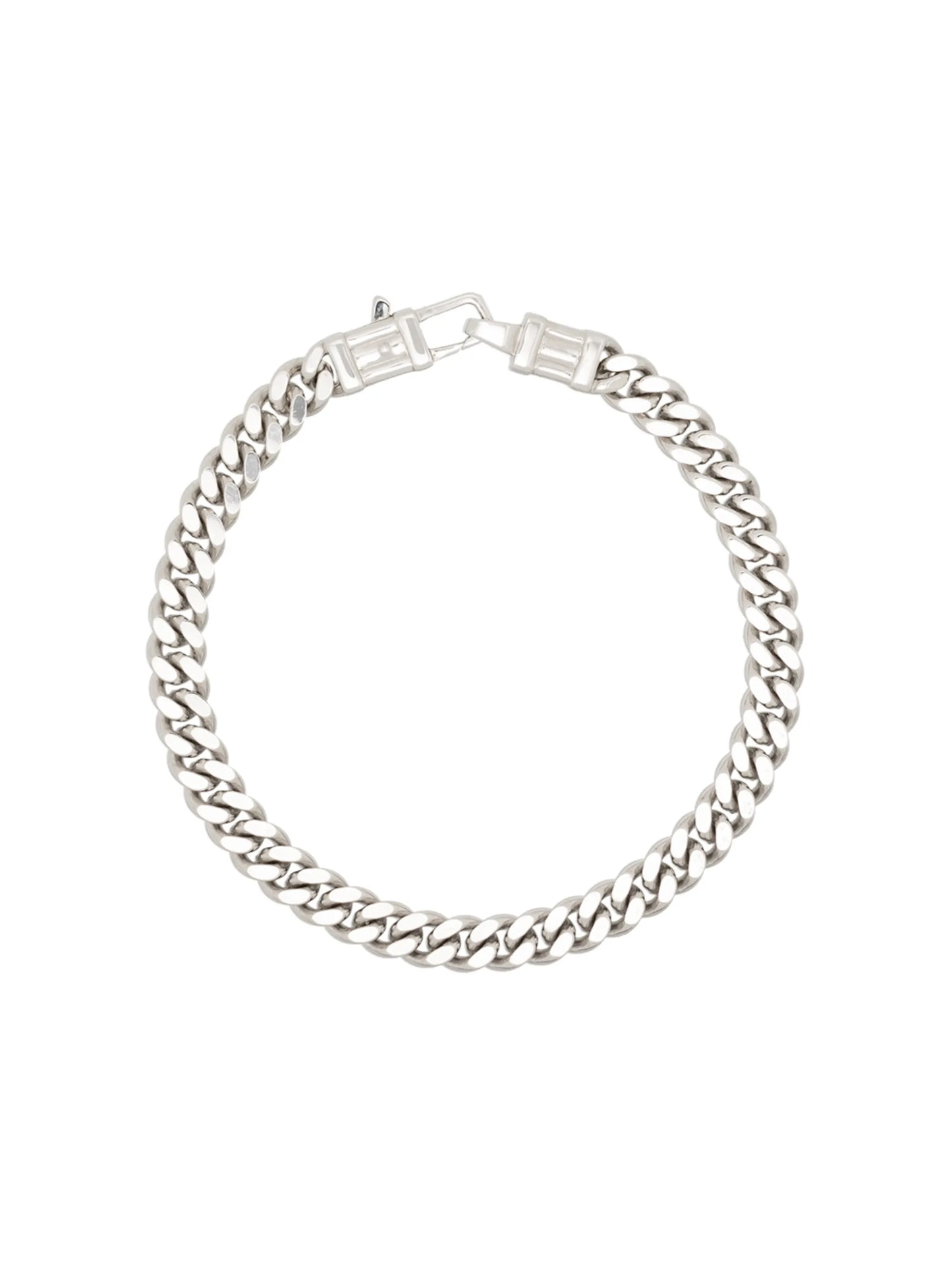 L curb chain bracelet