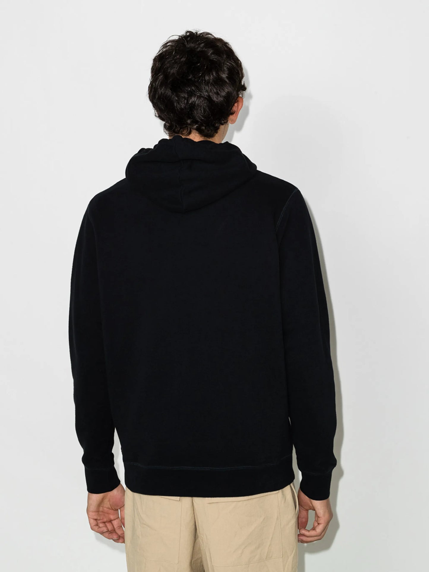 drawstring cotton hoodie