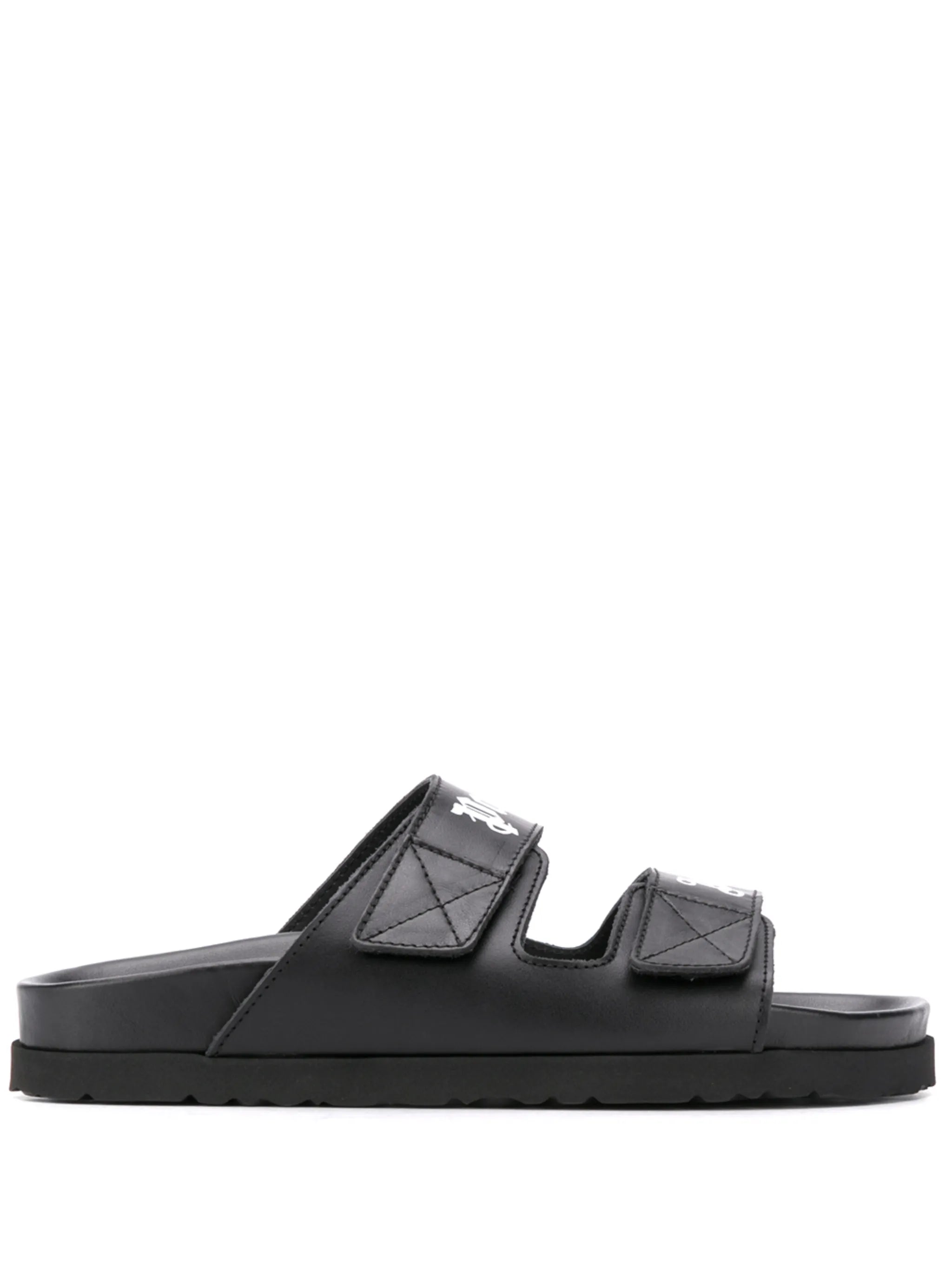touch strap logo print slides