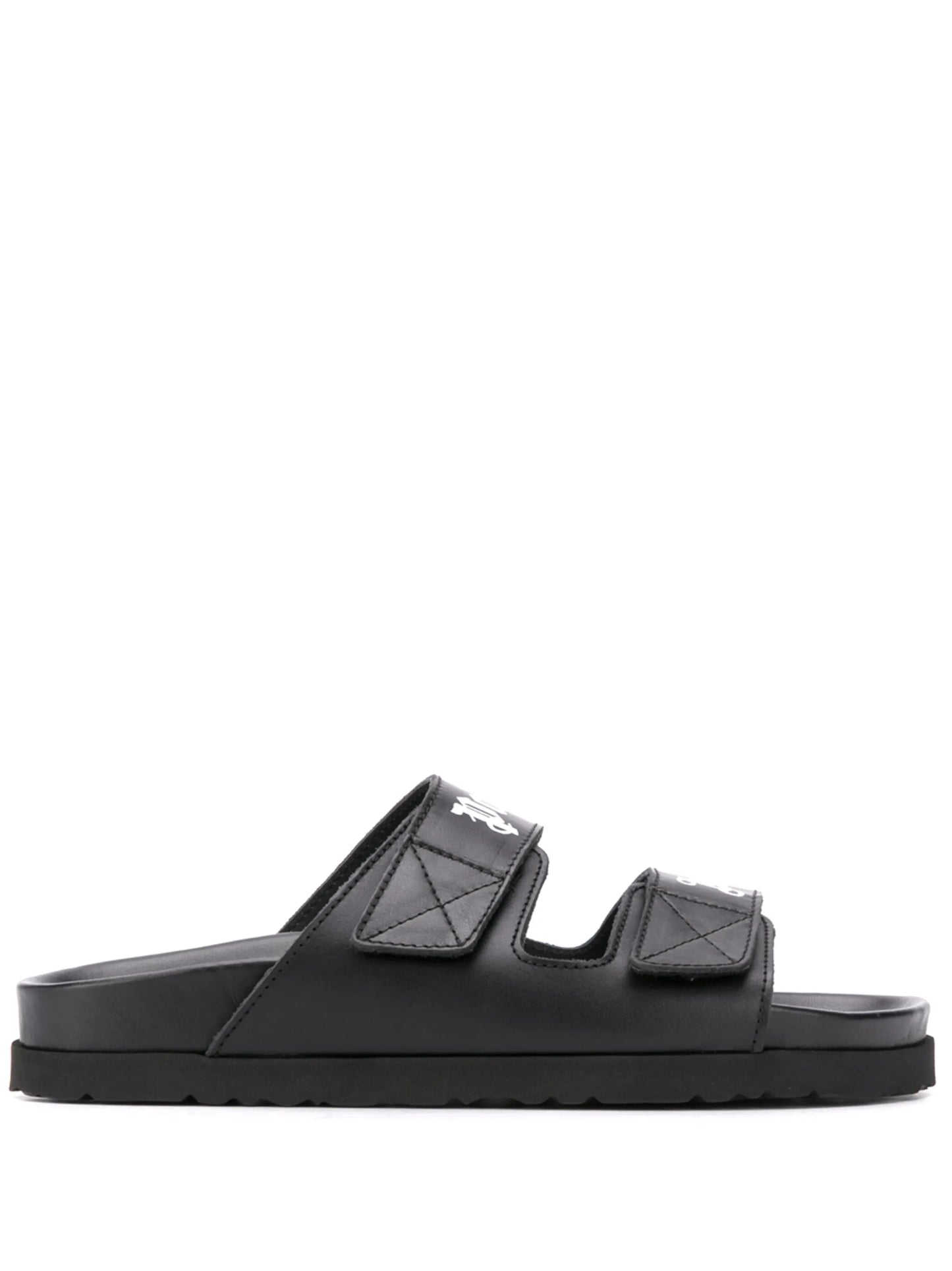 touch strap logo print slides