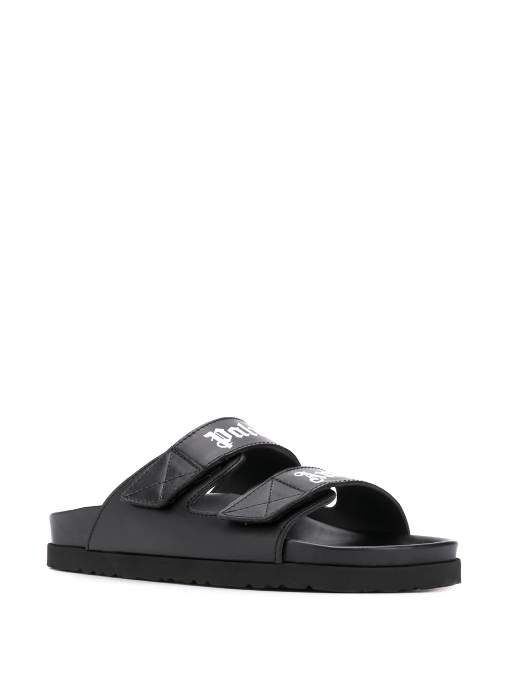 touch strap logo print slides
