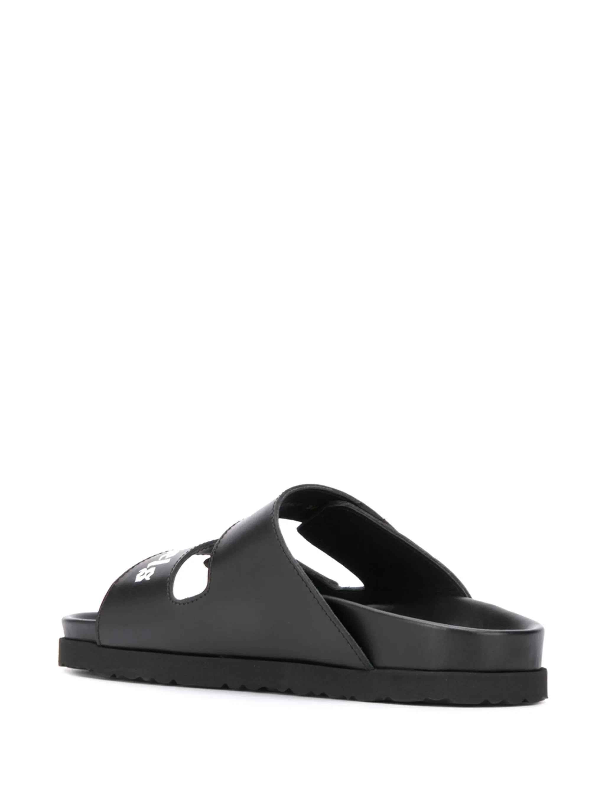 touch strap logo print slides