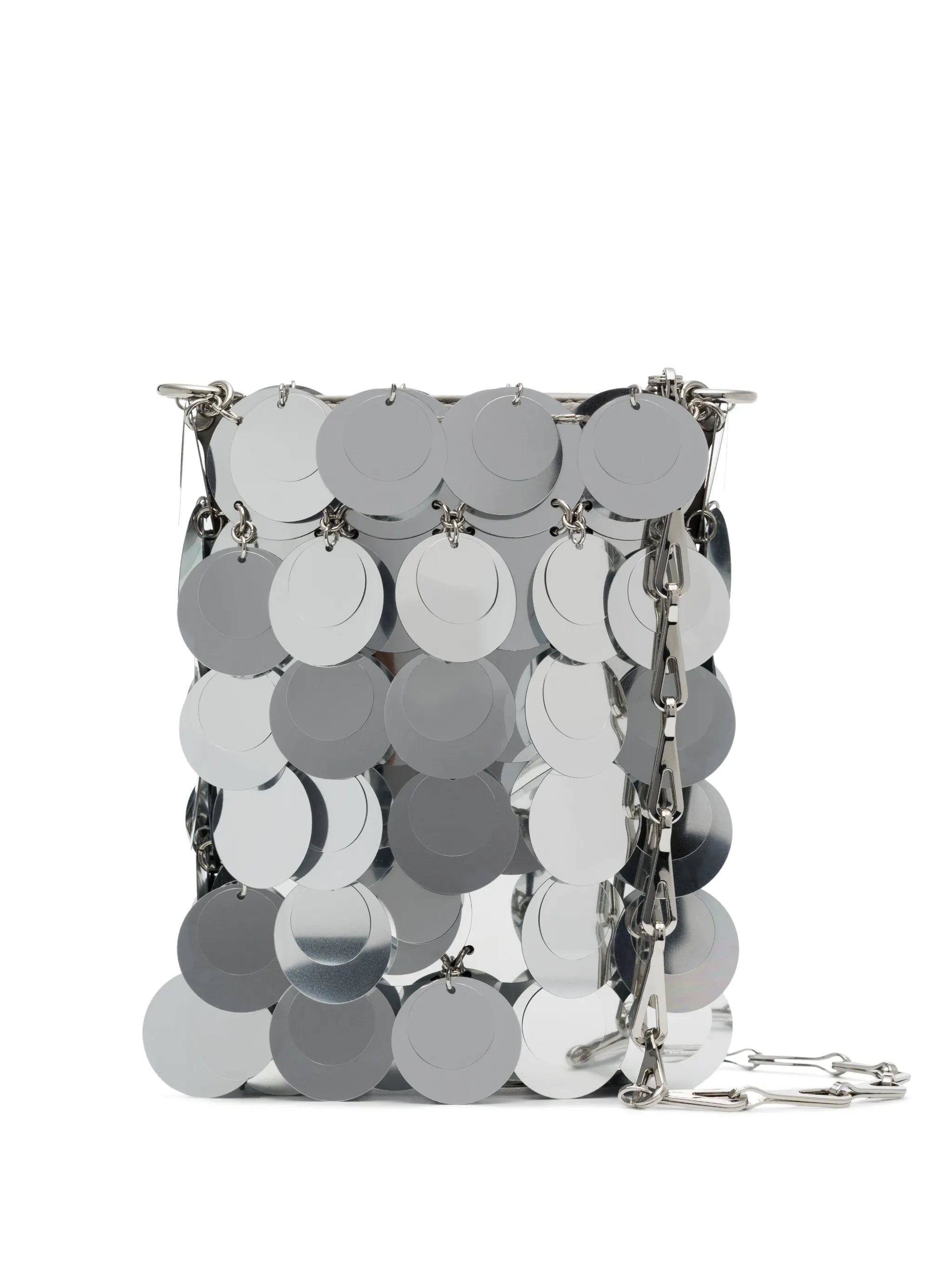 oversized sequin shoulder bag