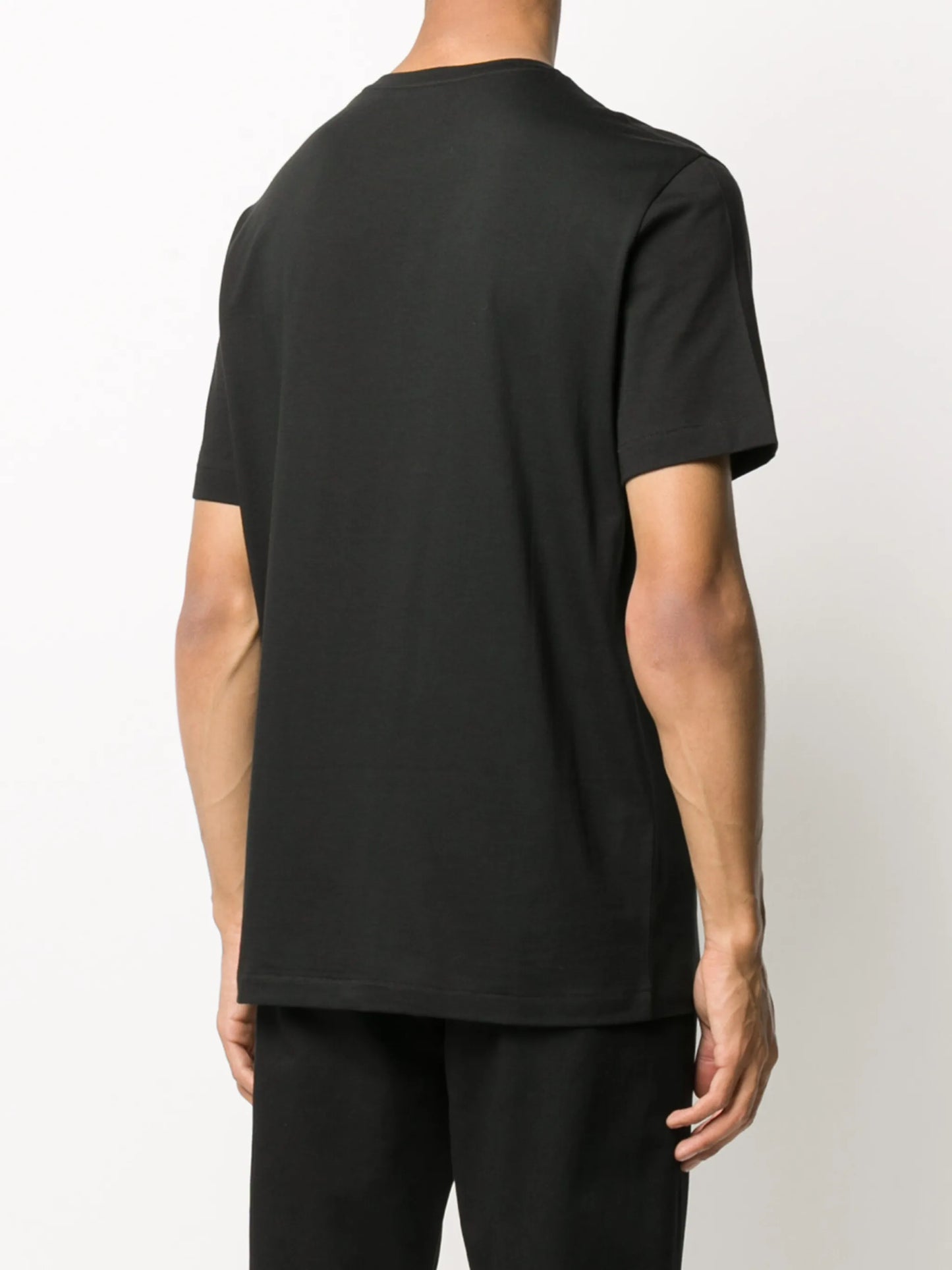 stitched crew neck T-shirt