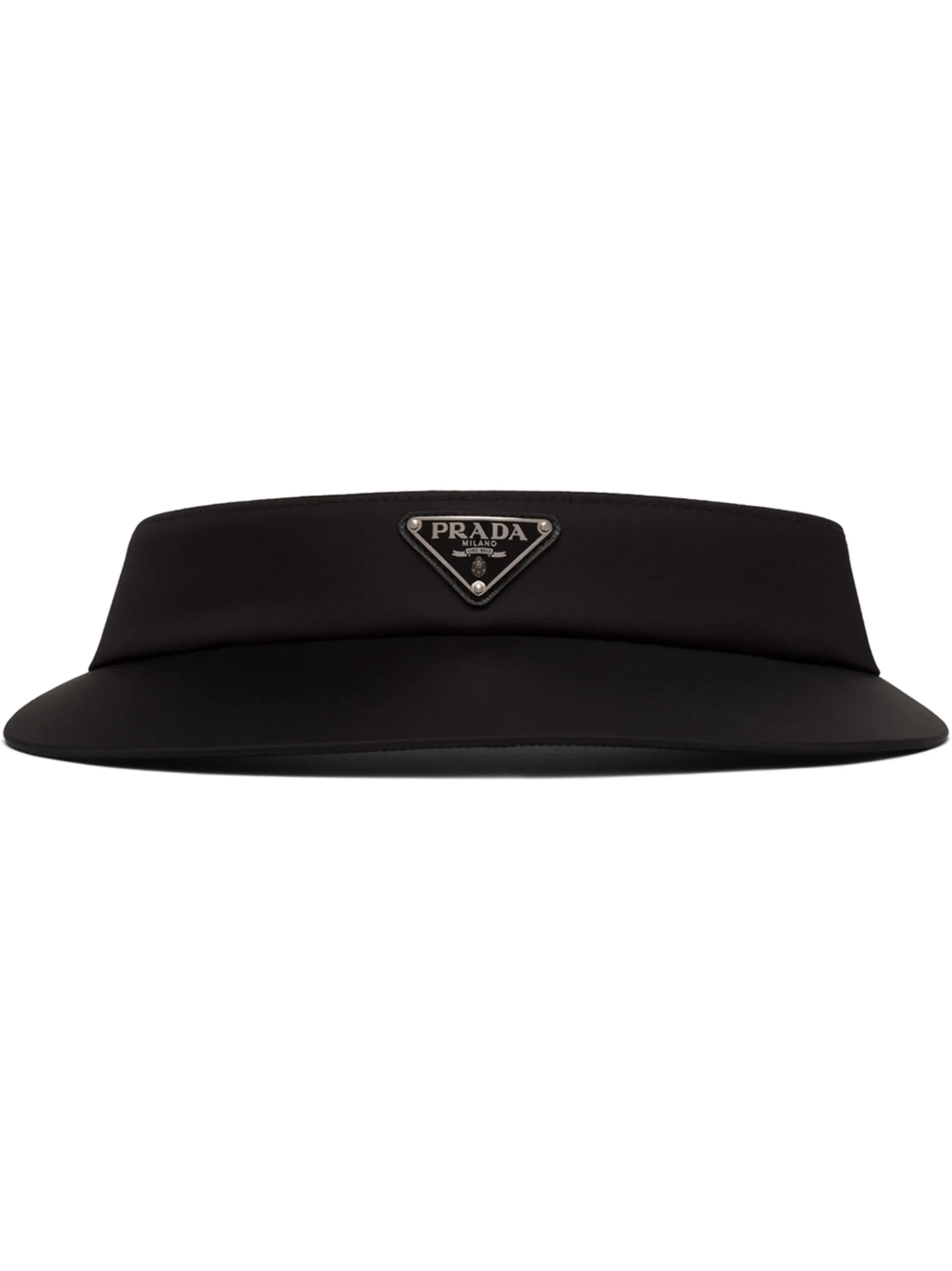 logo-plaque visor hat