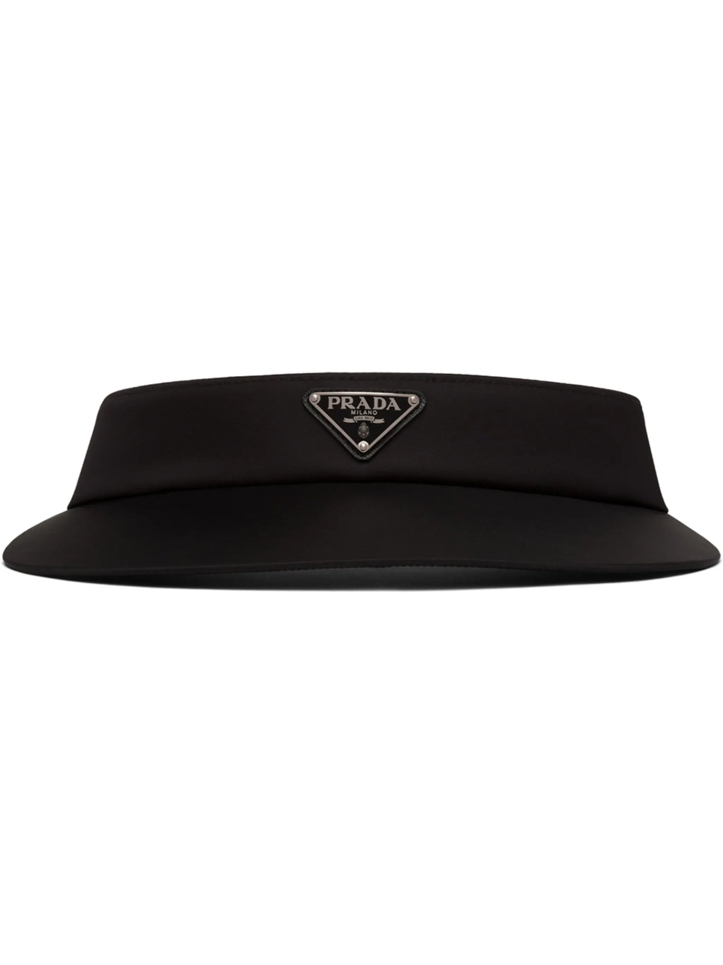 logo-plaque visor hat
