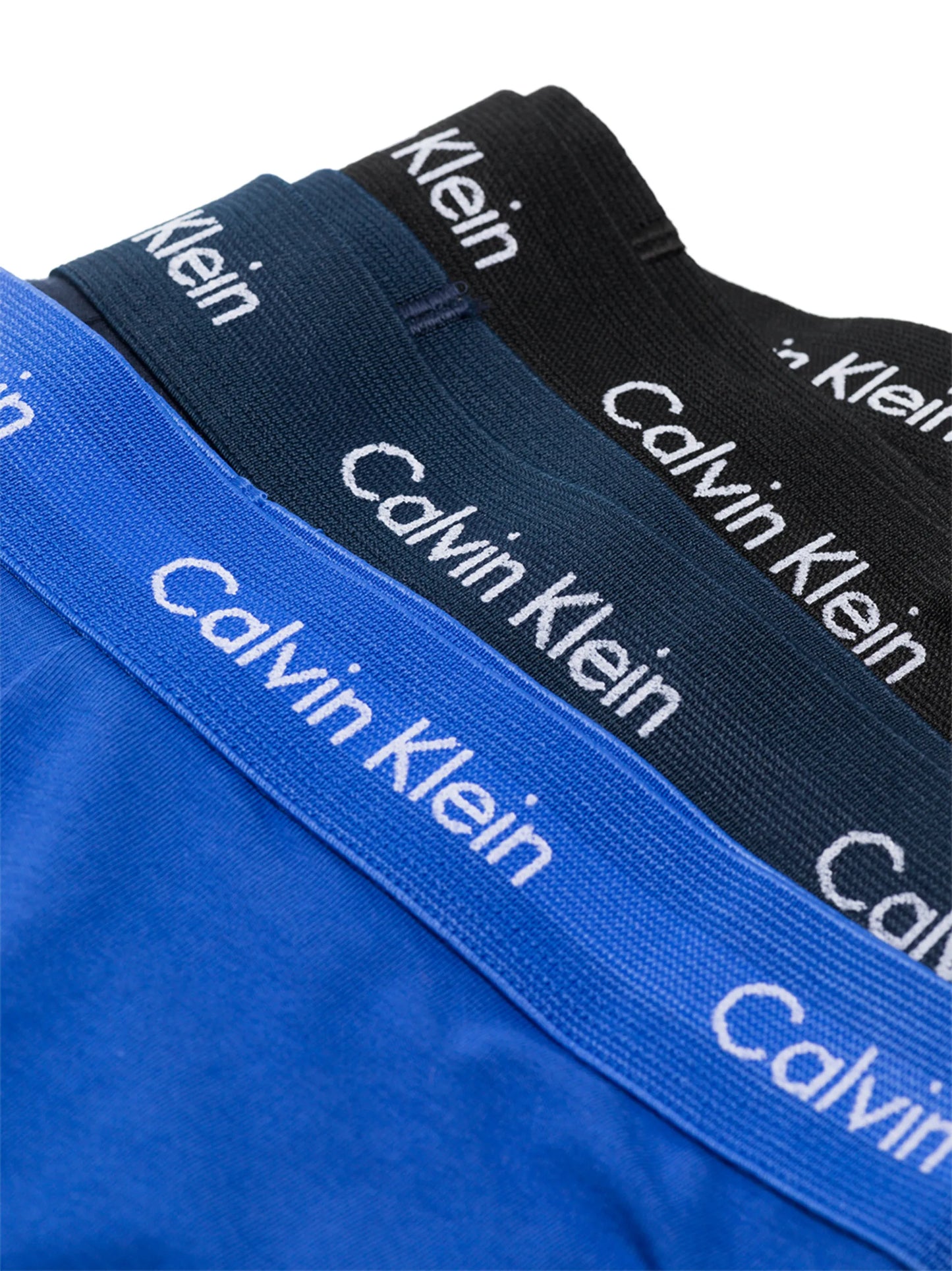 set of three logo-print boxer briefs