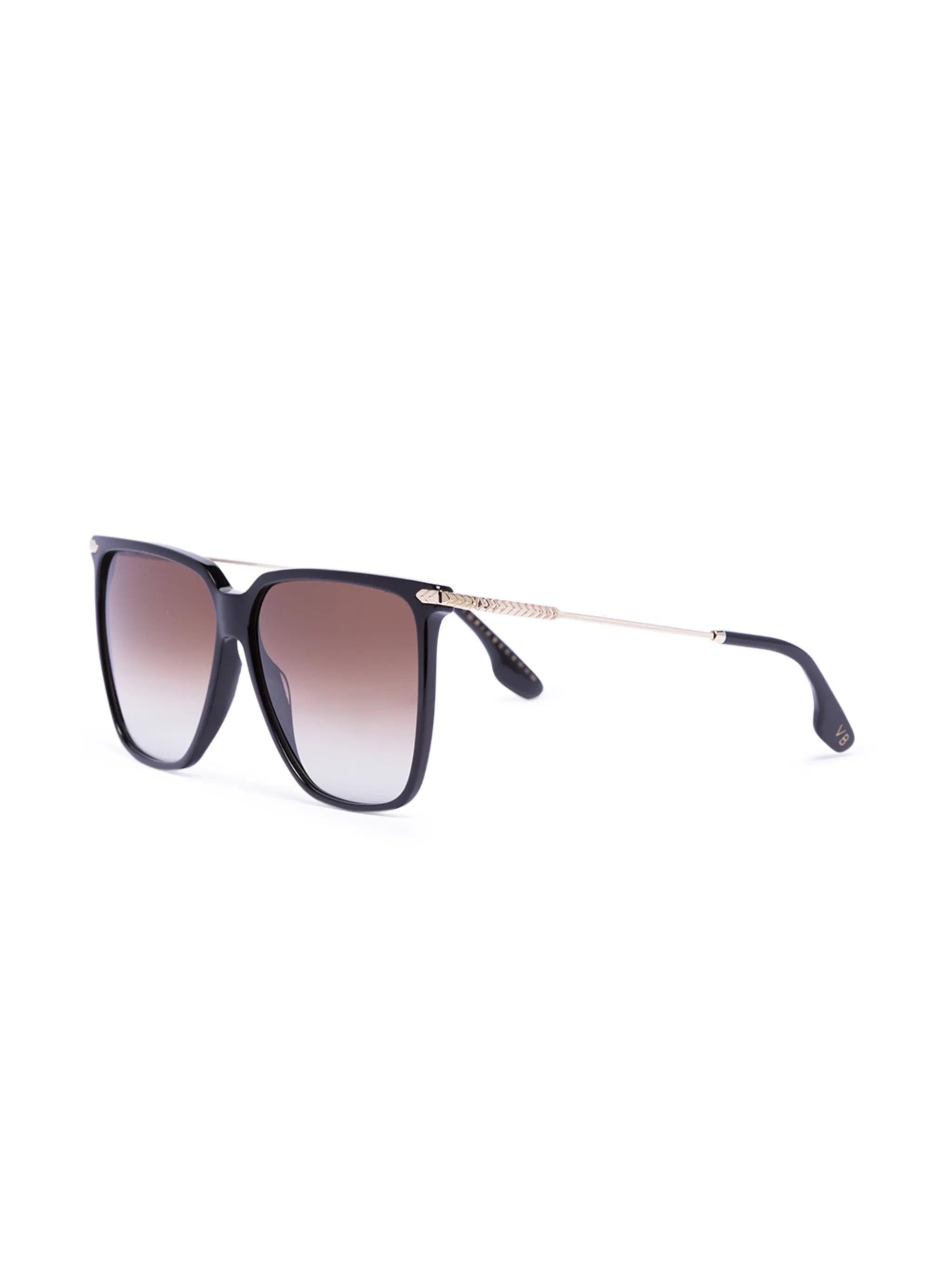 square-frame gradient sunglasses