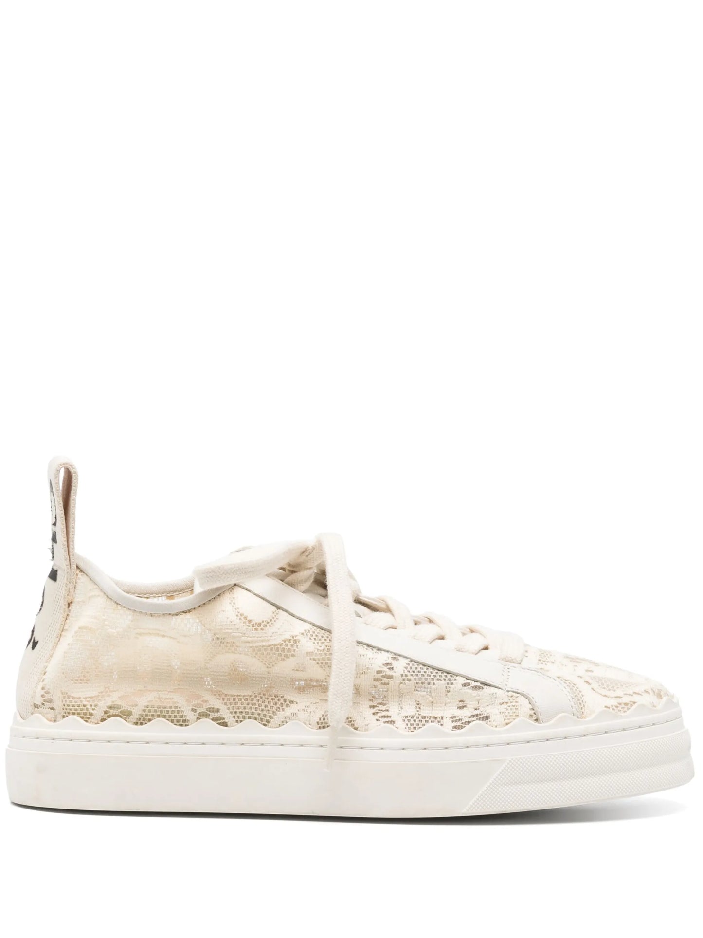 Lauren lace-detail sneakers