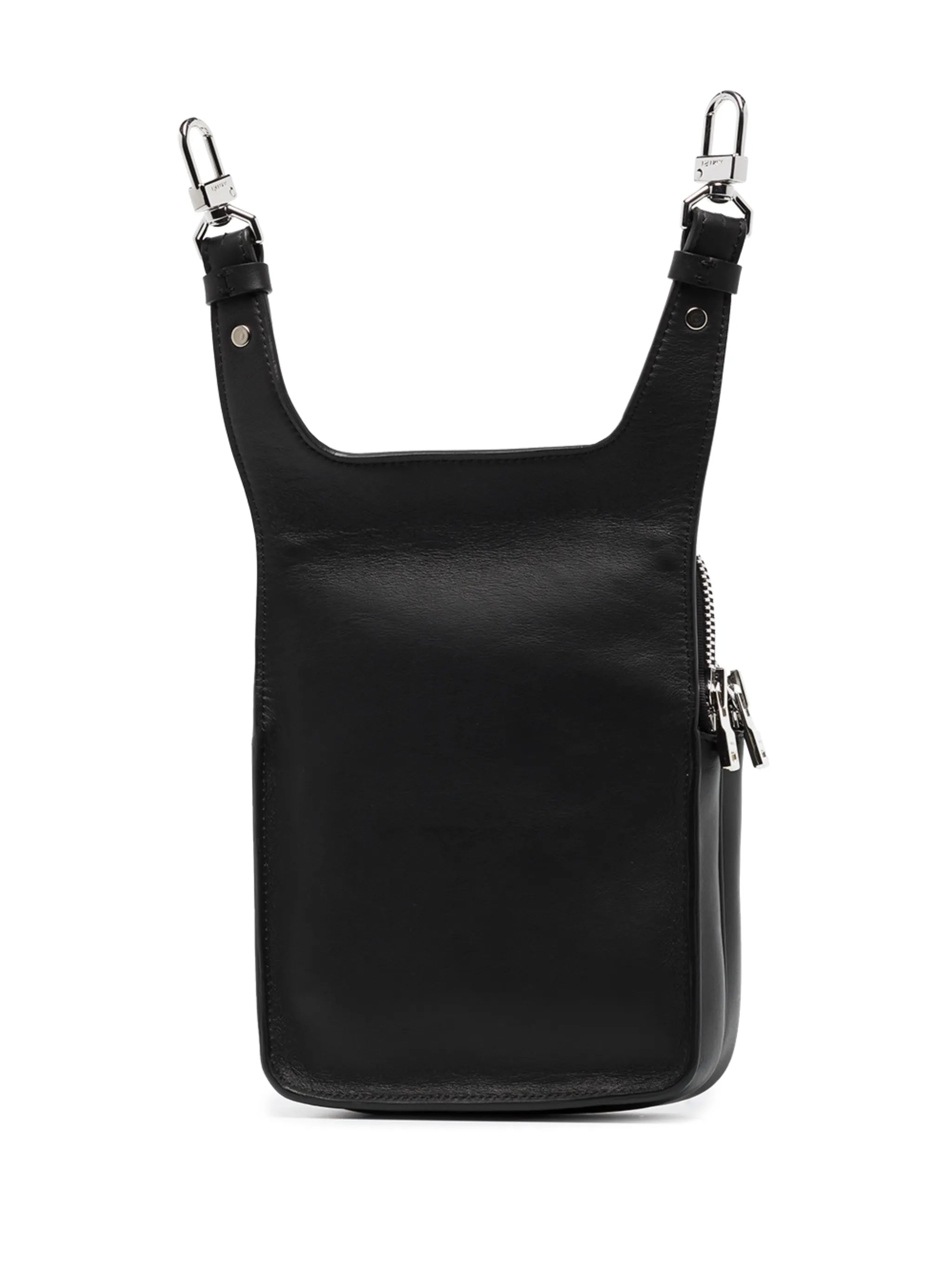 hook-on leather belt bag