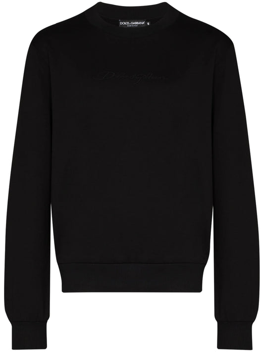 crew-neck sweatshirt