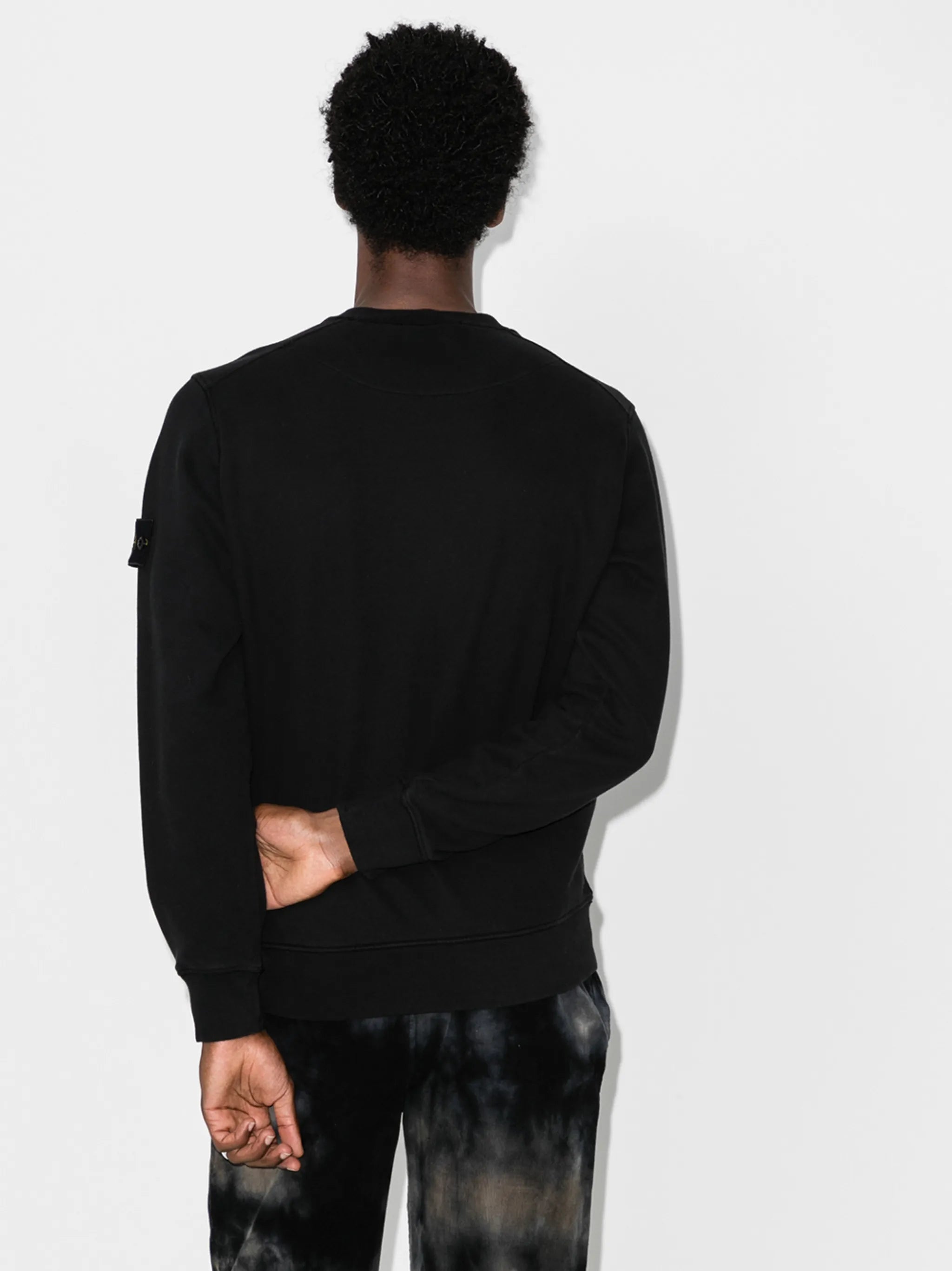 logo patch sweatshirt