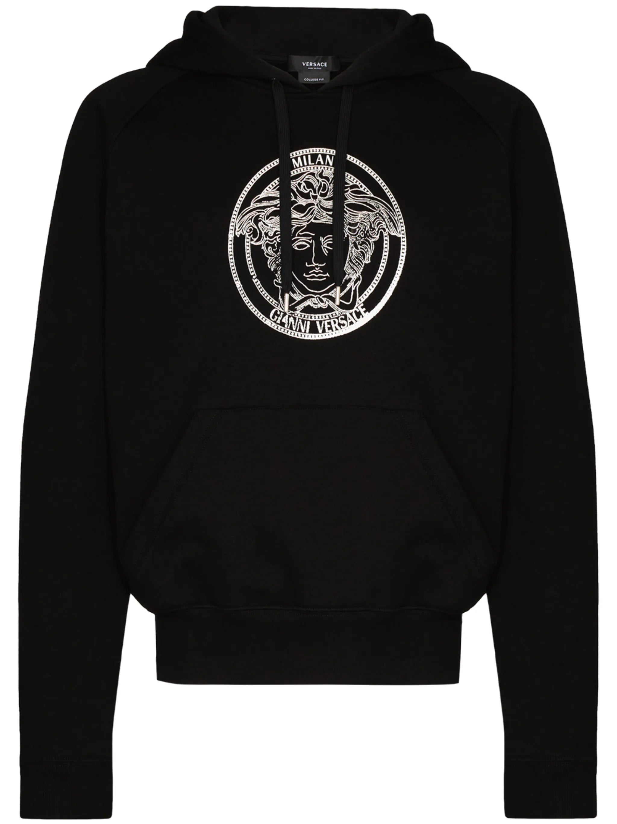 logo-print hoodie