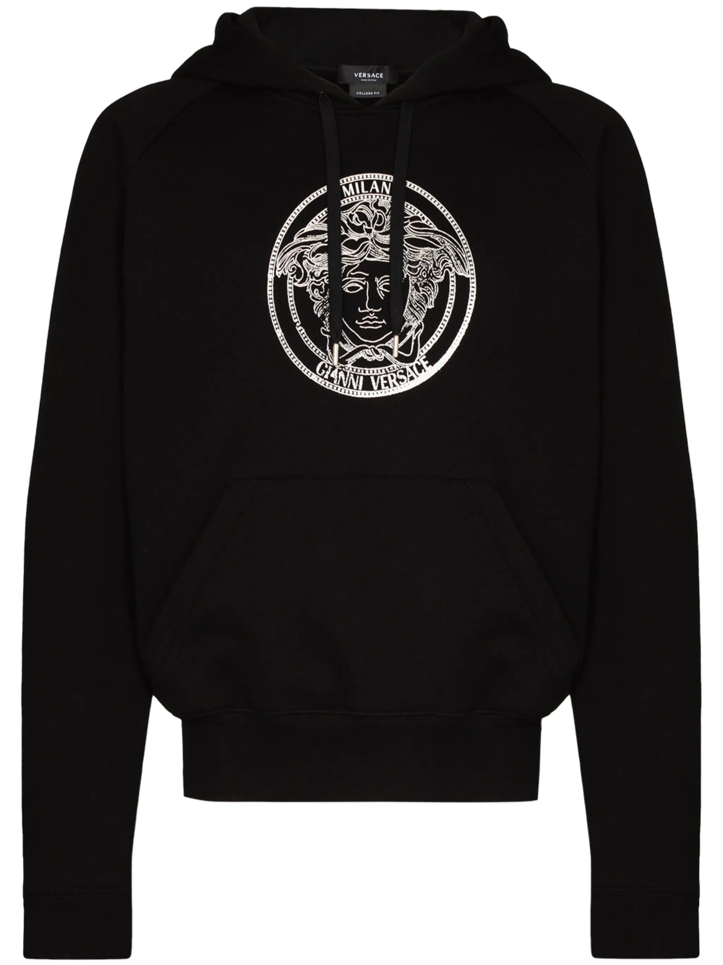 logo-print hoodie