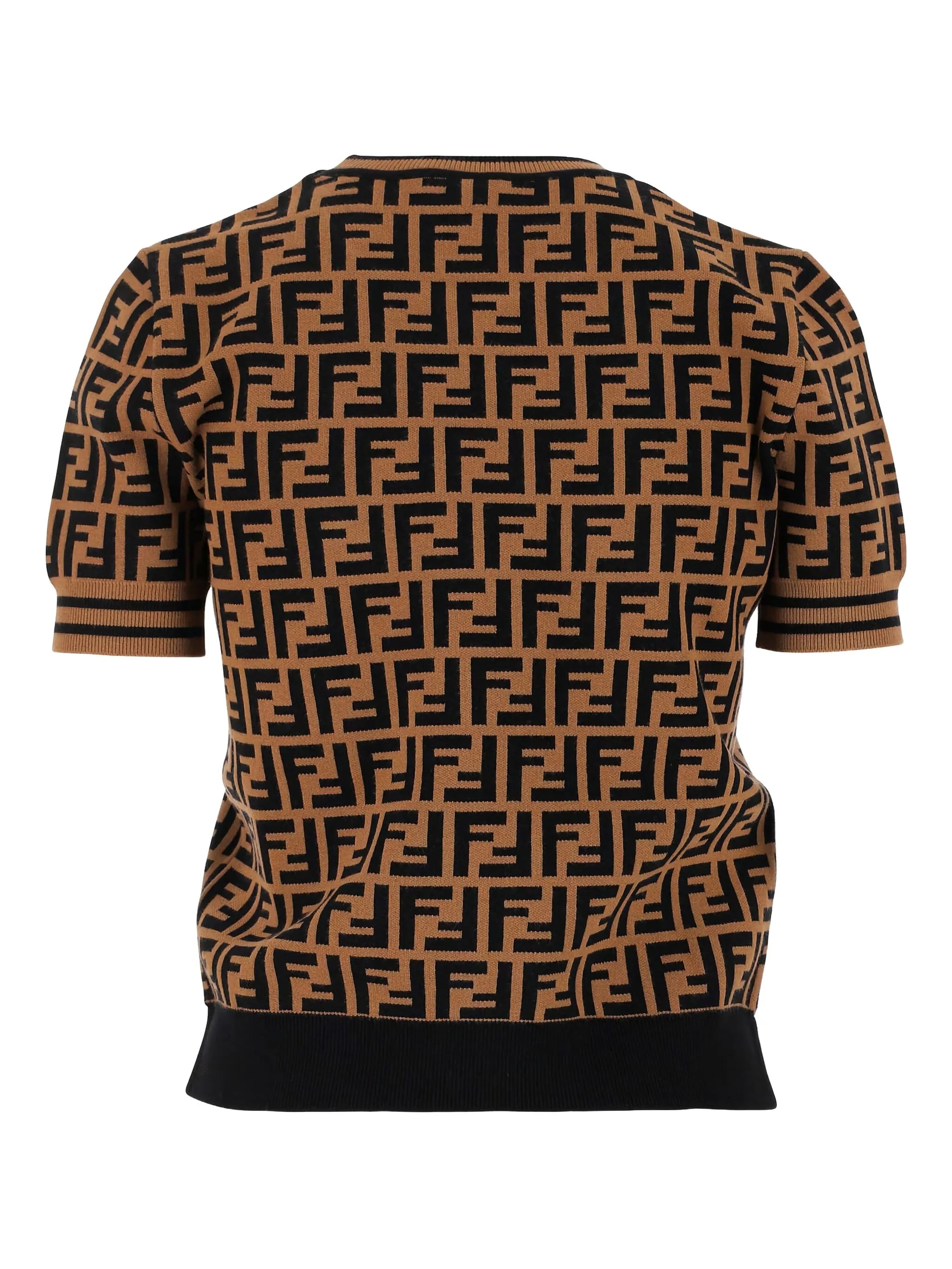 FF-print knitted top