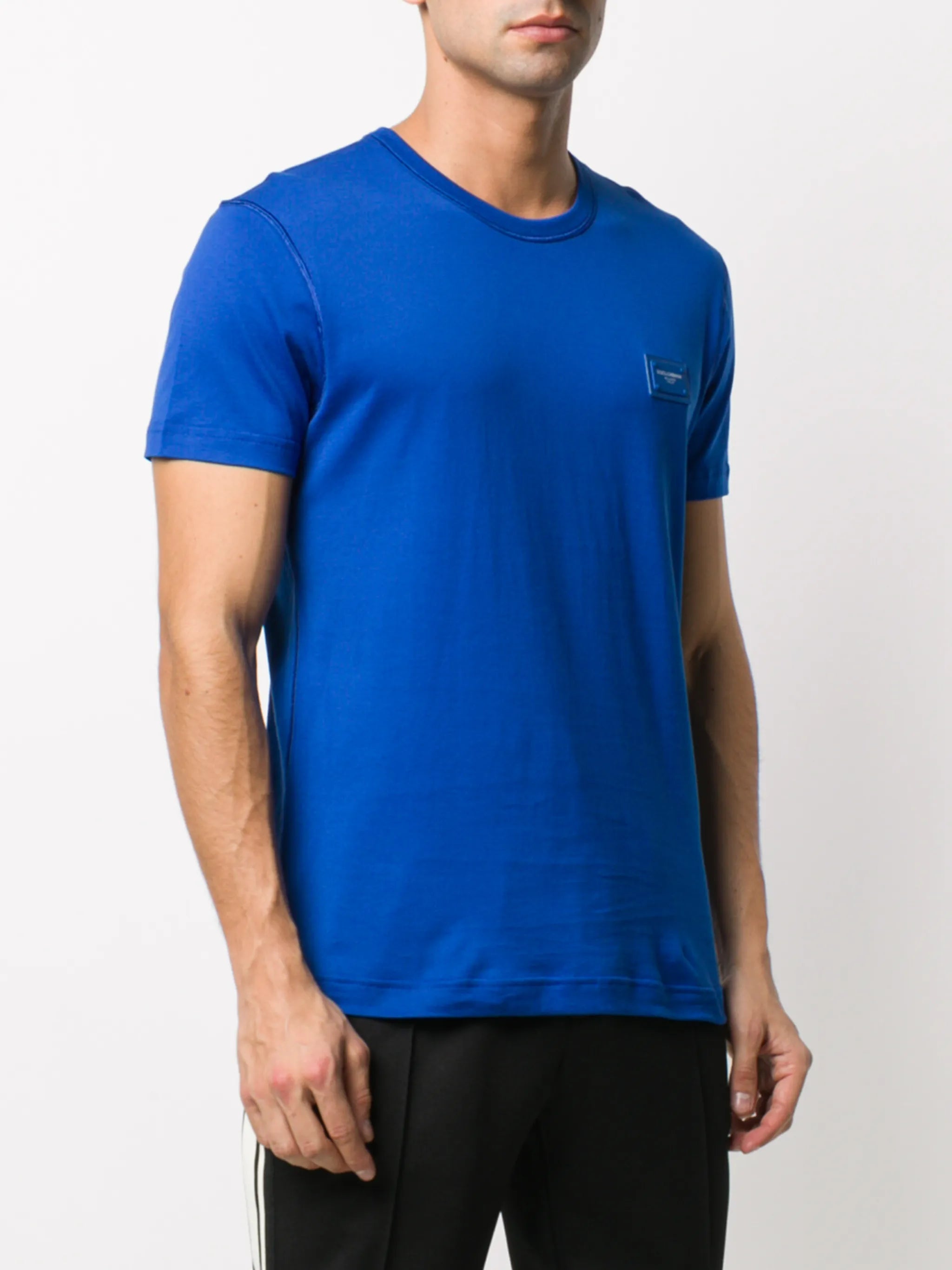 logo-tag cotton T-shirt