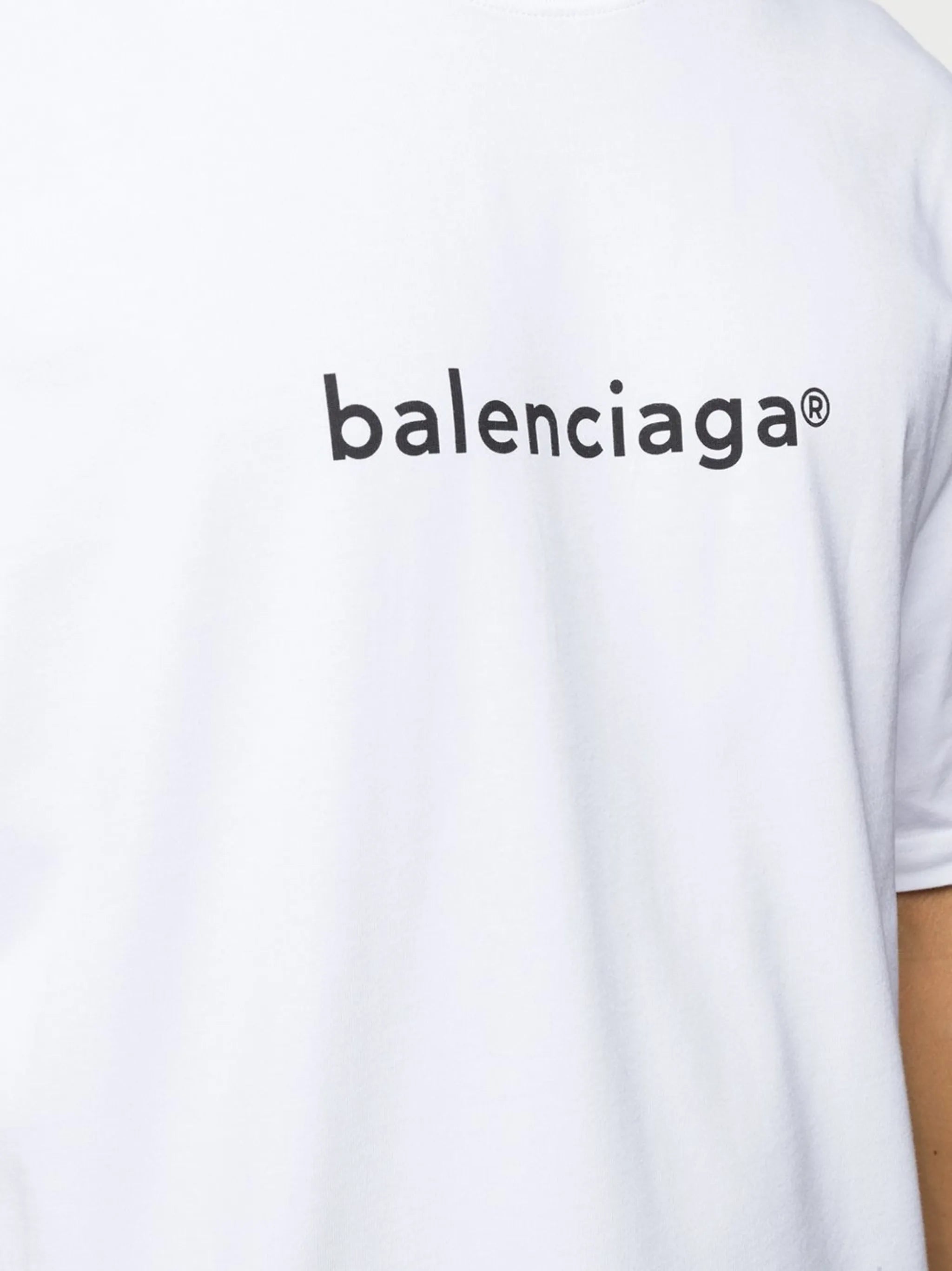 logo-print cotton T-shirt