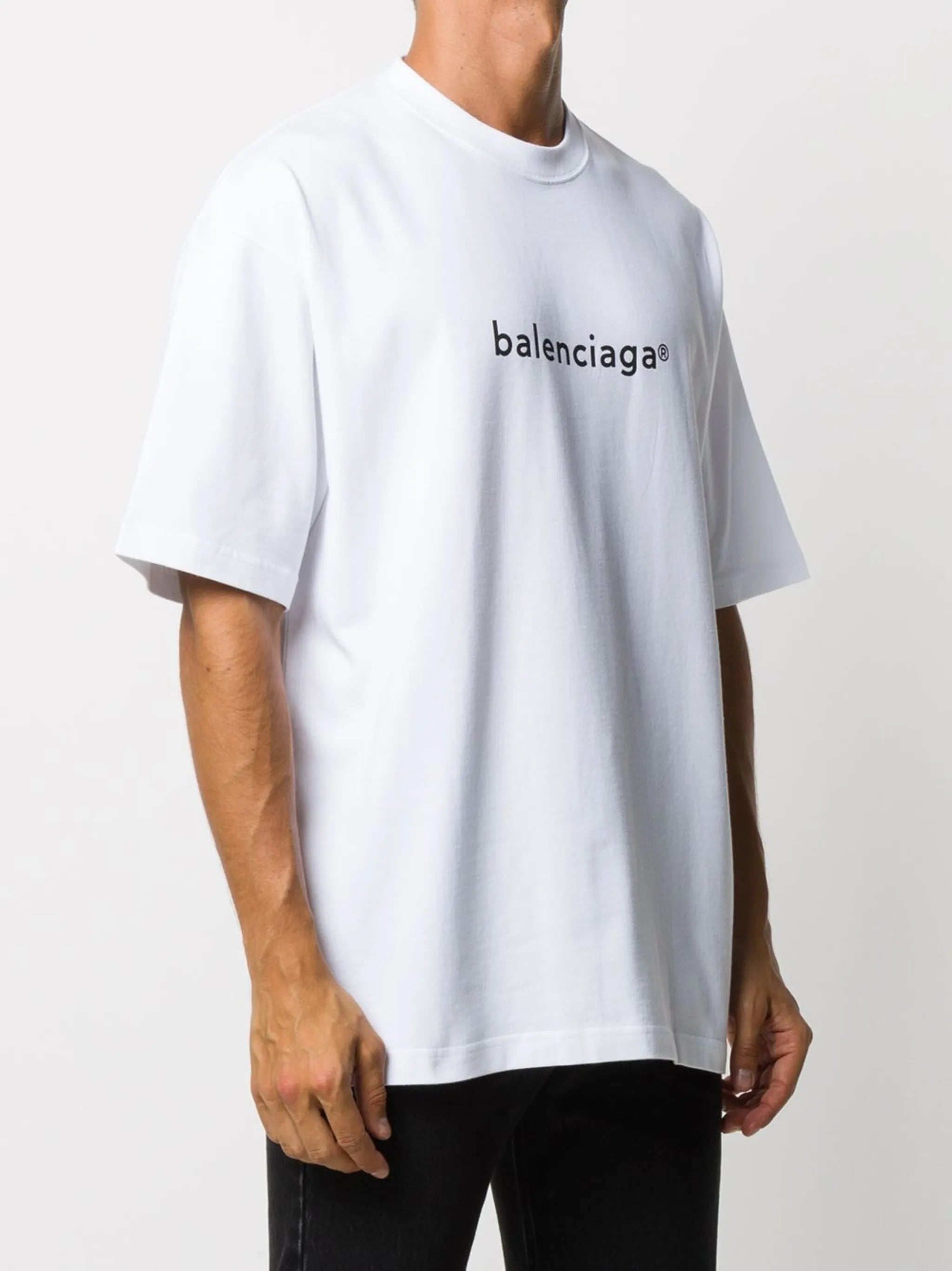 logo-print cotton T-shirt