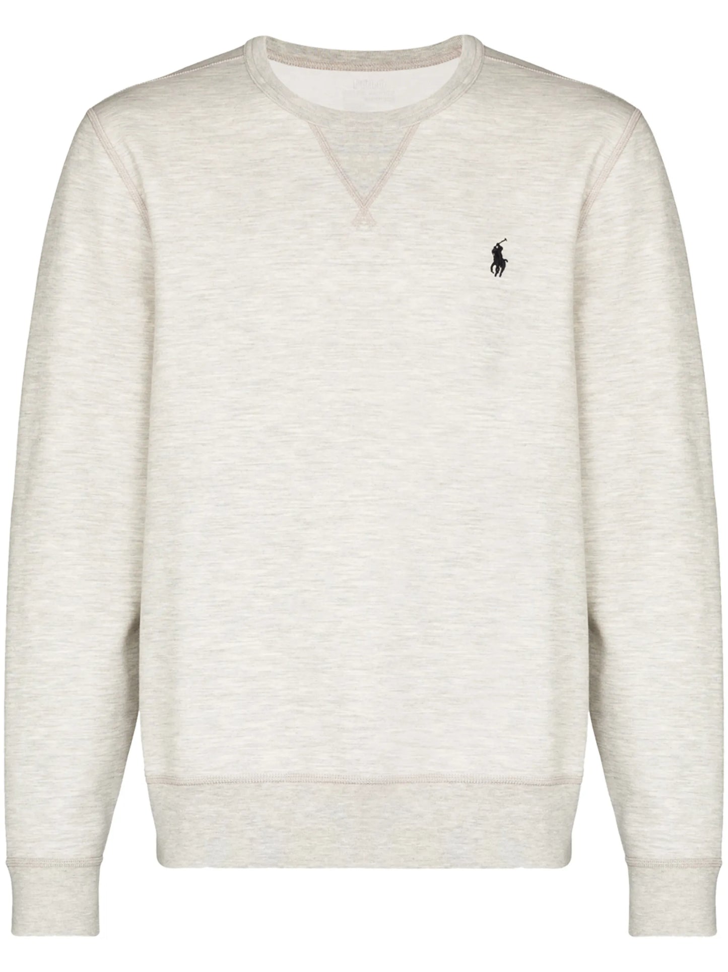 logo-embroidered sweatshirt