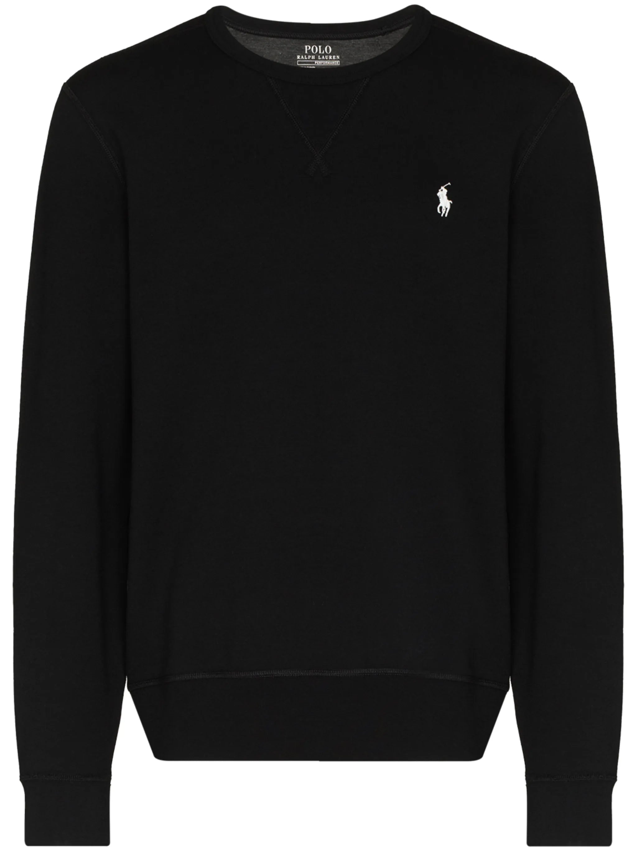 logo-embroidered sweatshirt