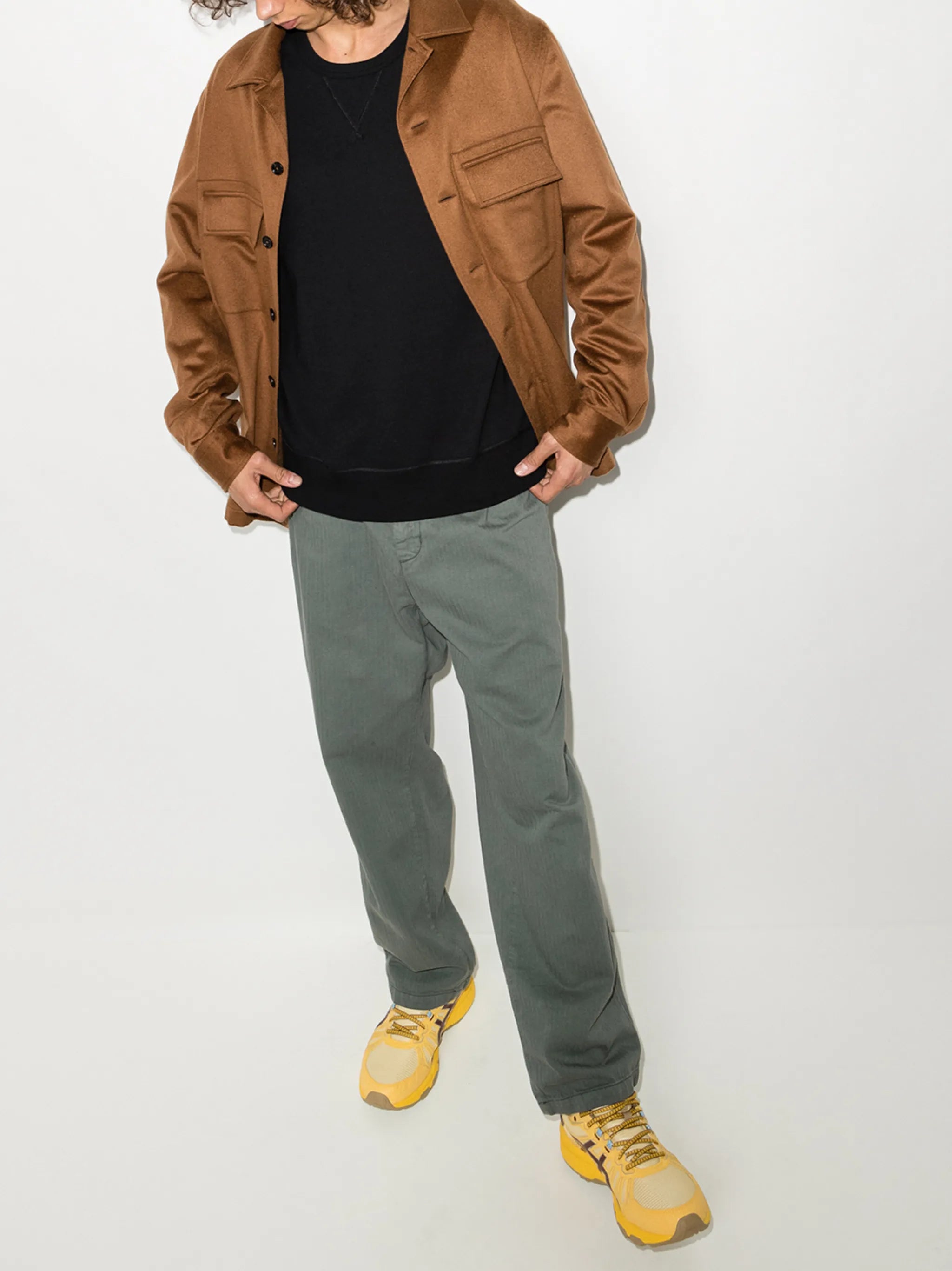 logo-embroidered sweatshirt