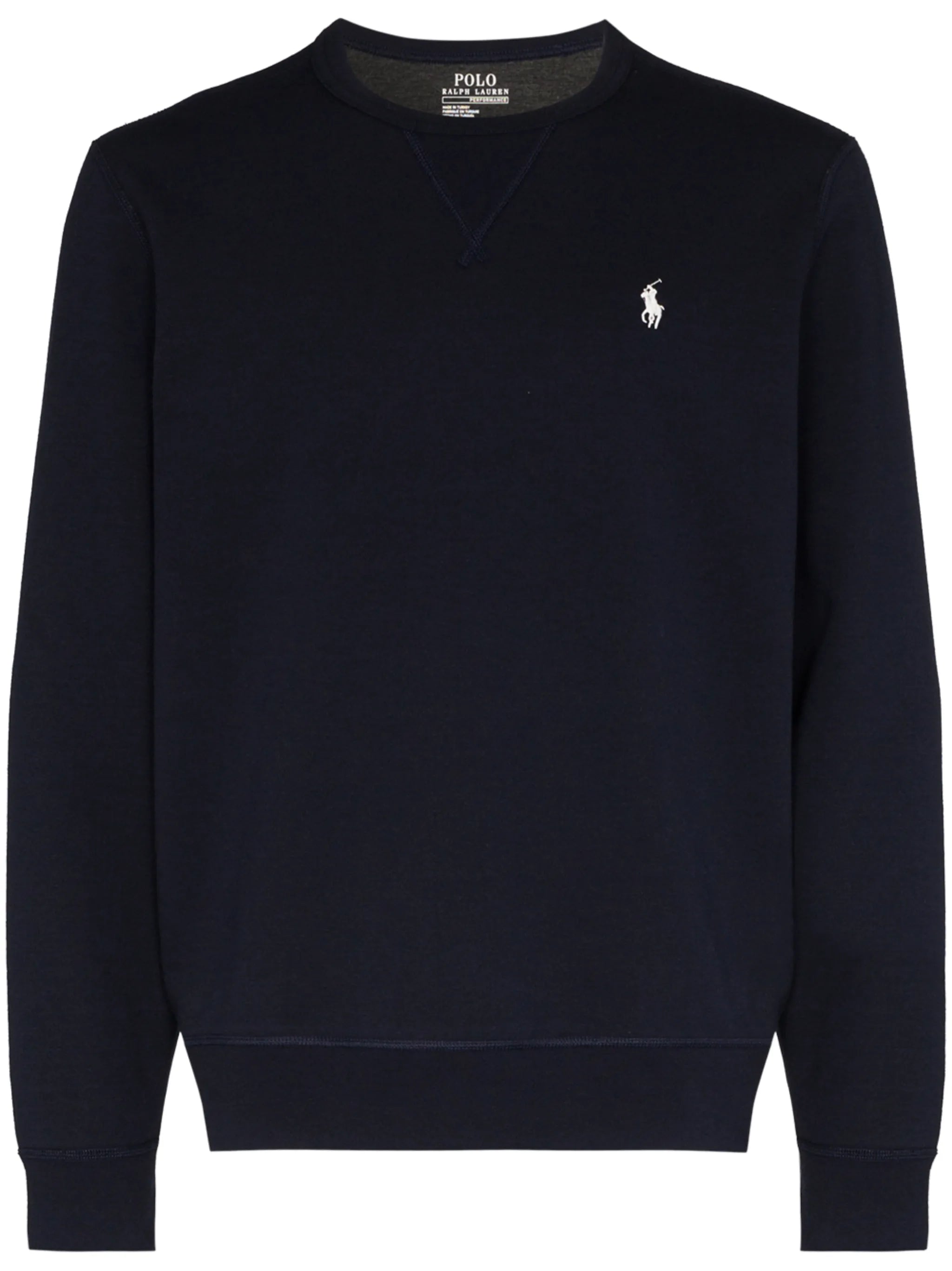 logo-embroidered sweatshirt