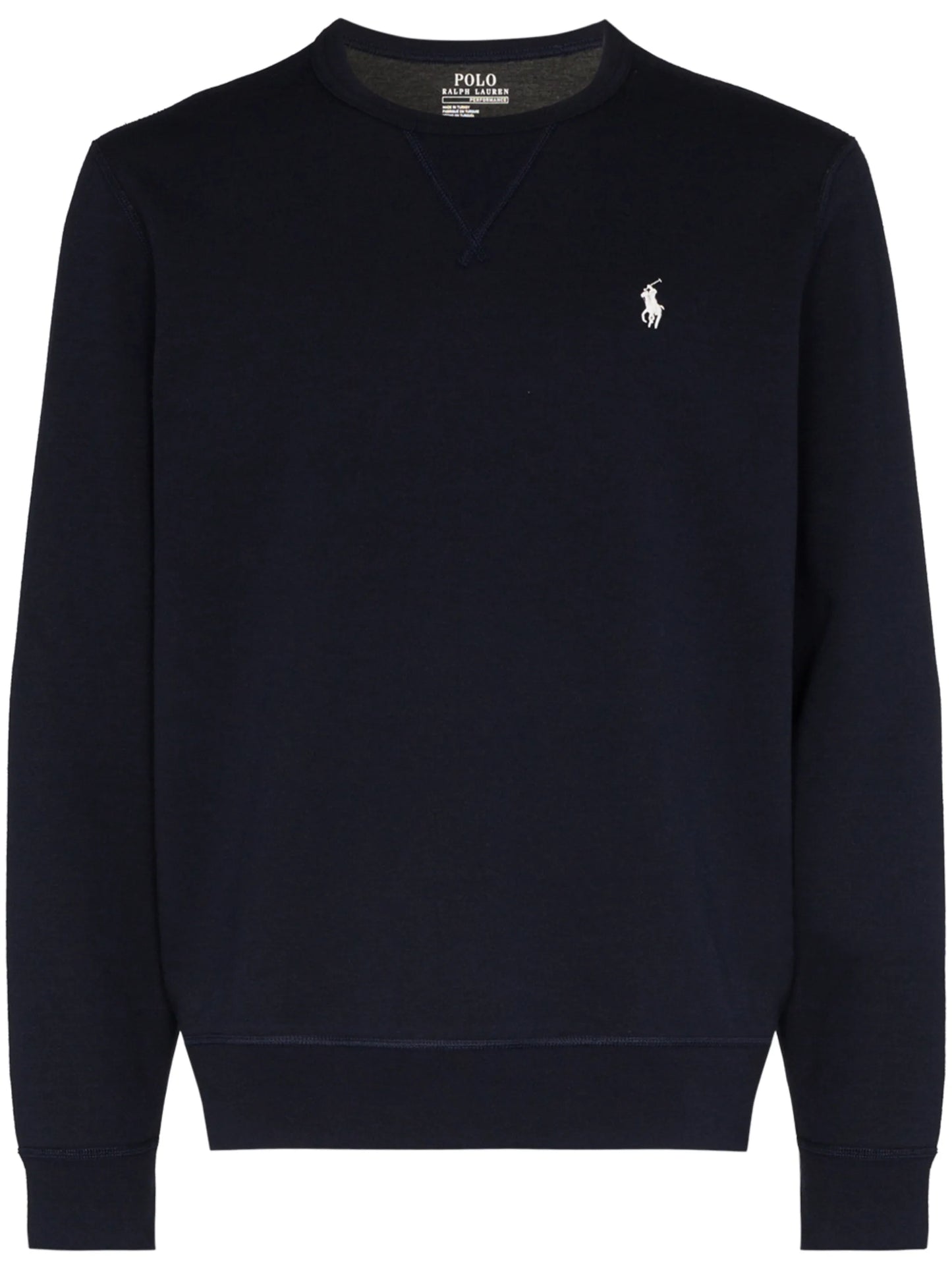 logo-embroidered sweatshirt