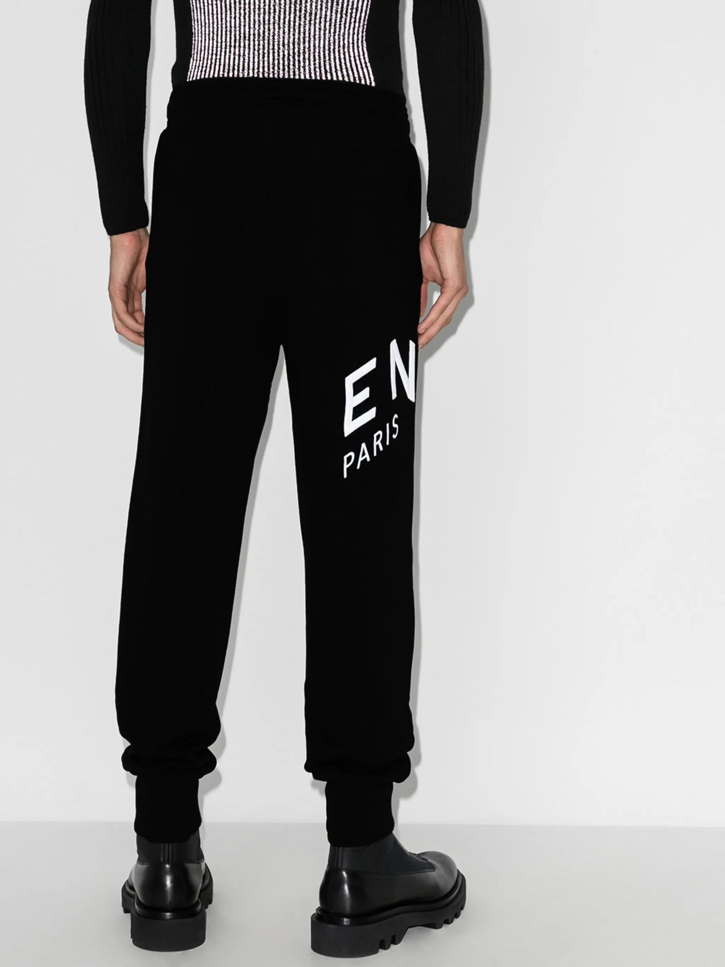 logo-print cotton track pants