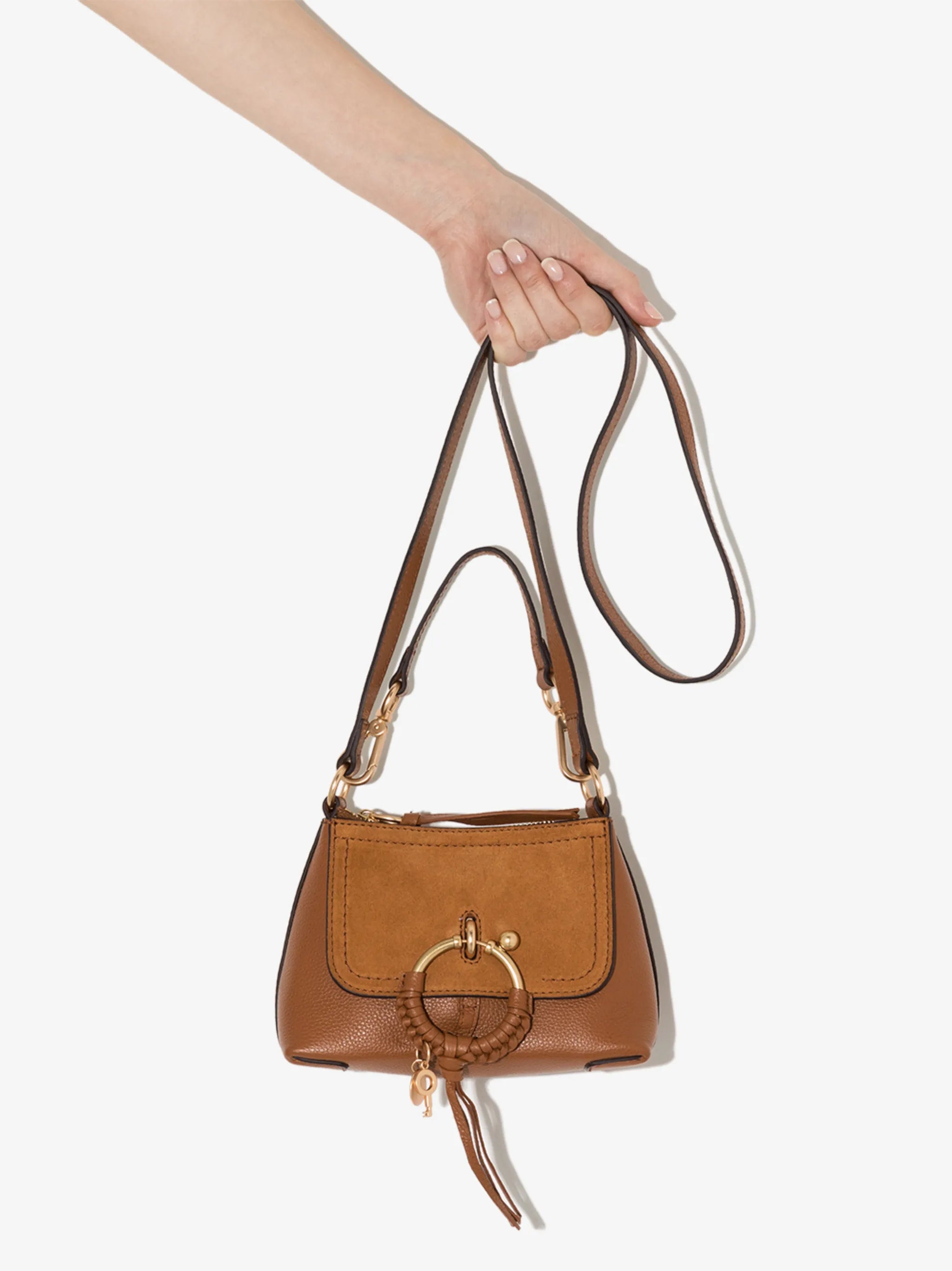 Joan leather crossbody bag