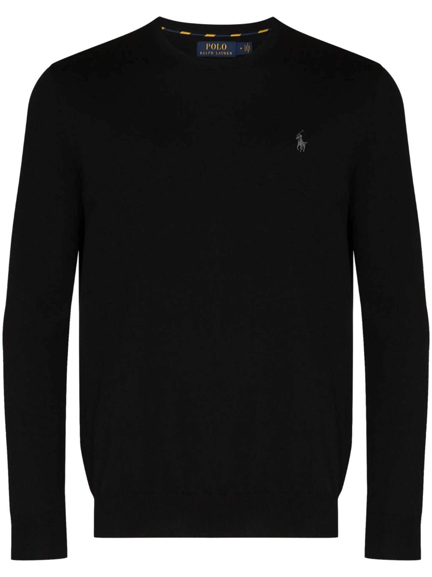logo embroidery crew jumper