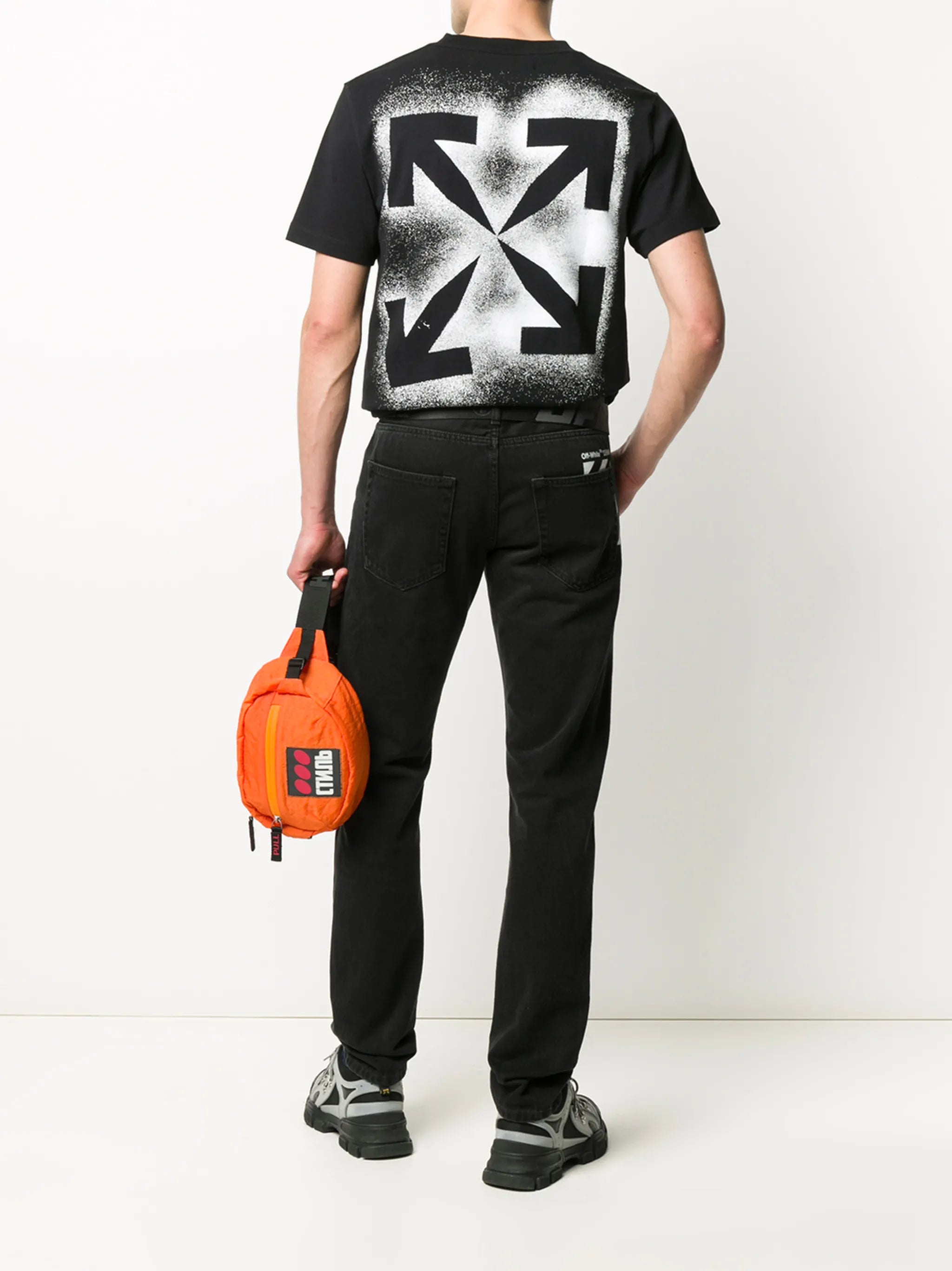 stencil logo-print T-shirt