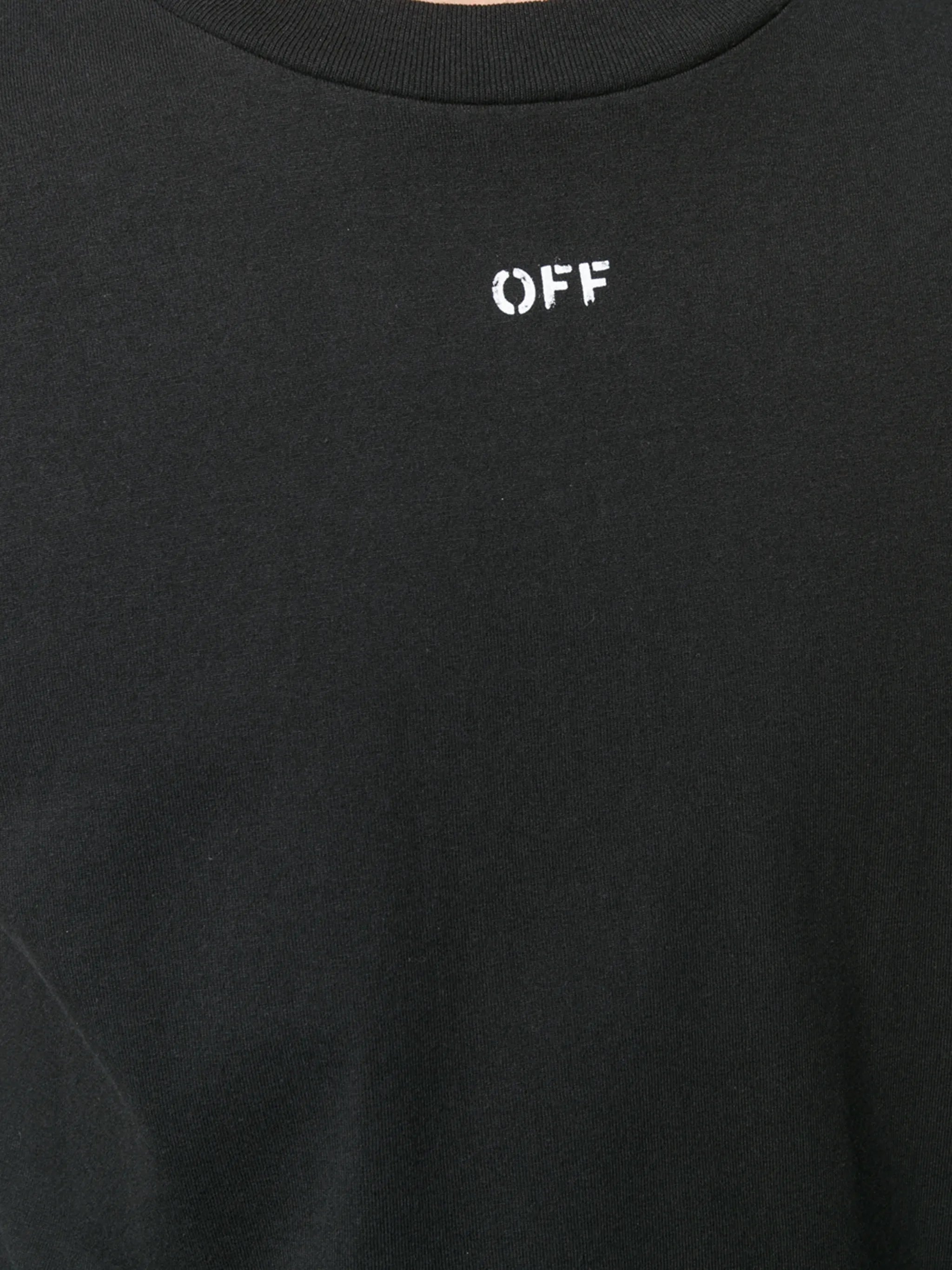 stencil logo-print T-shirt