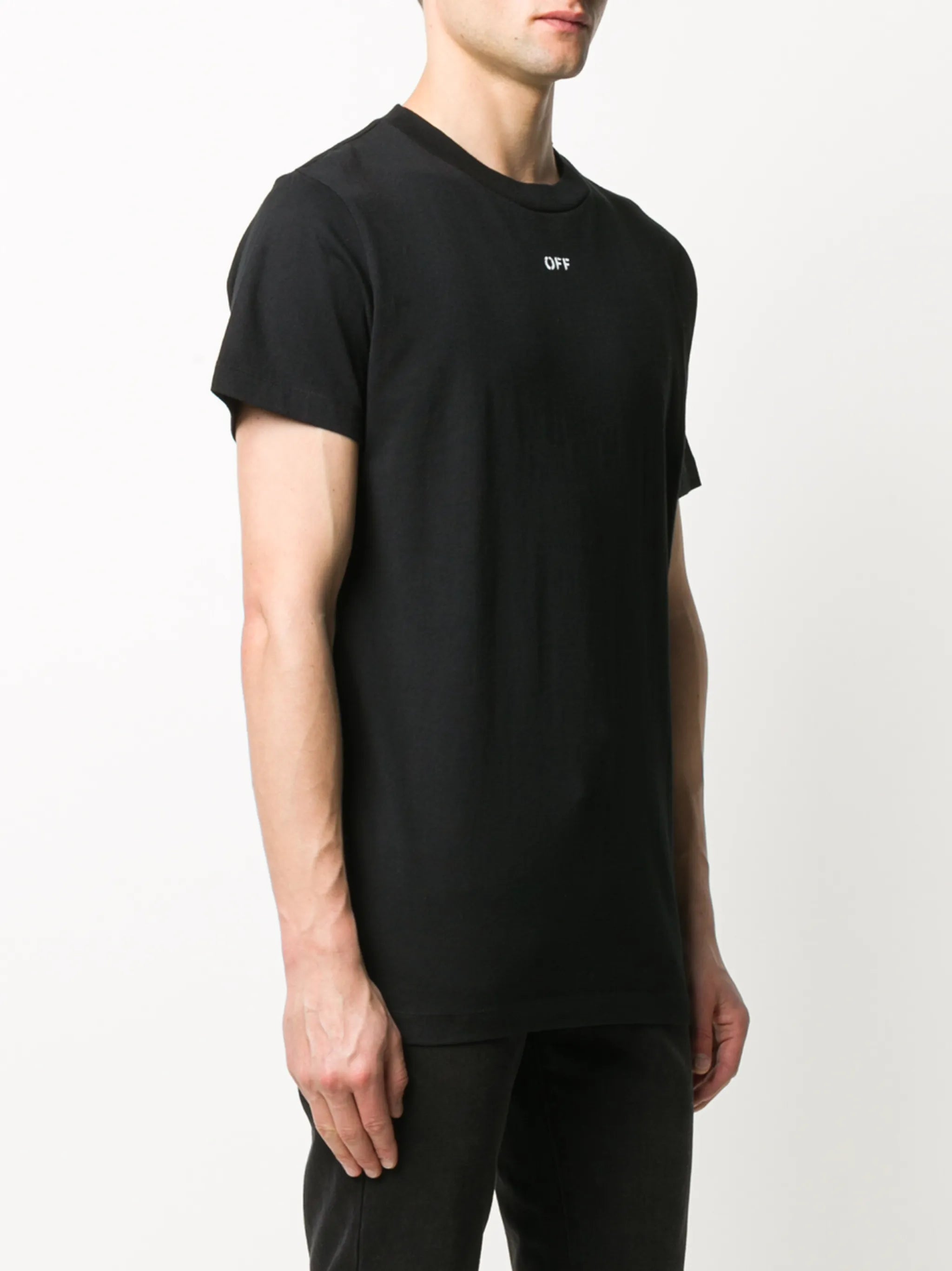 stencil logo-print T-shirt