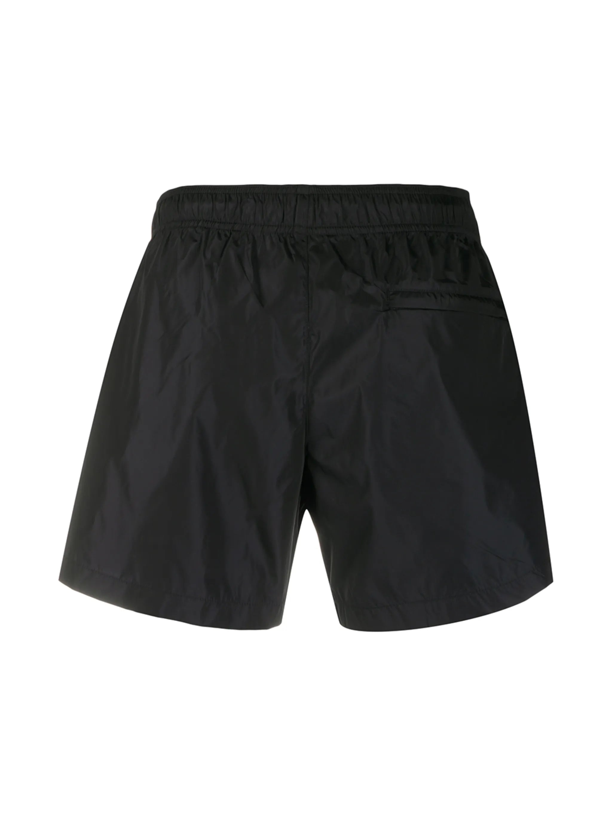 logo print swim shorts