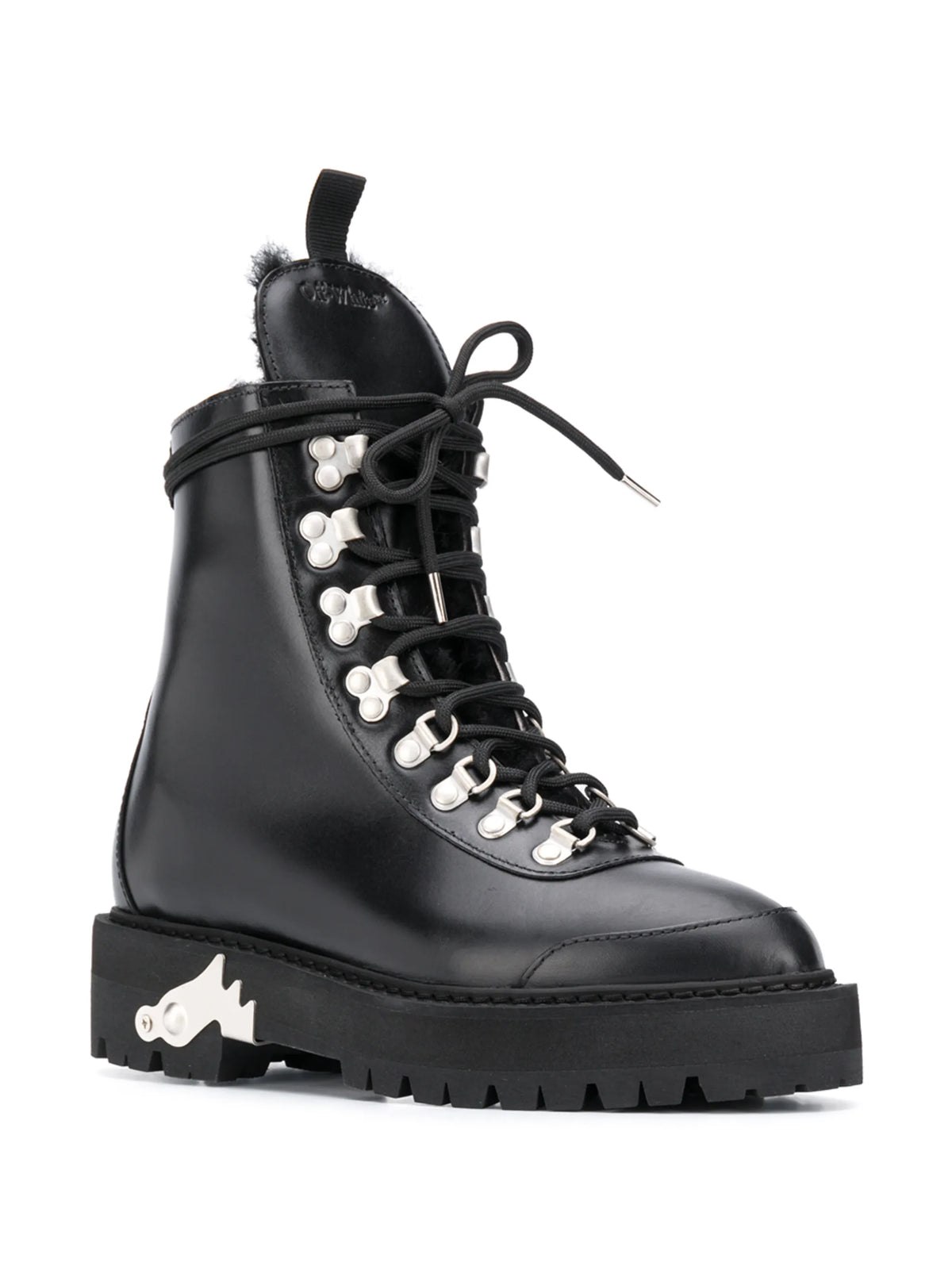 ankle-high hiking boots